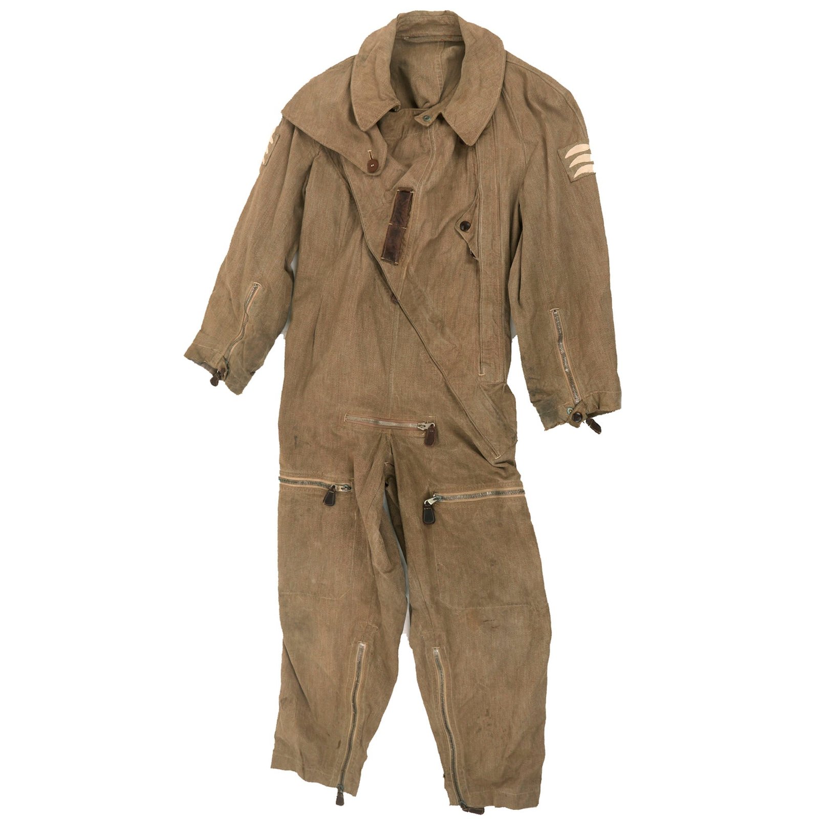 Buy Original German WWII Named Luftwaffe Feldwebel NCO Summer Flying Suit dated 1940 - Fliegerschutzanzug für Sommer | Original Firearms Antique For Sale