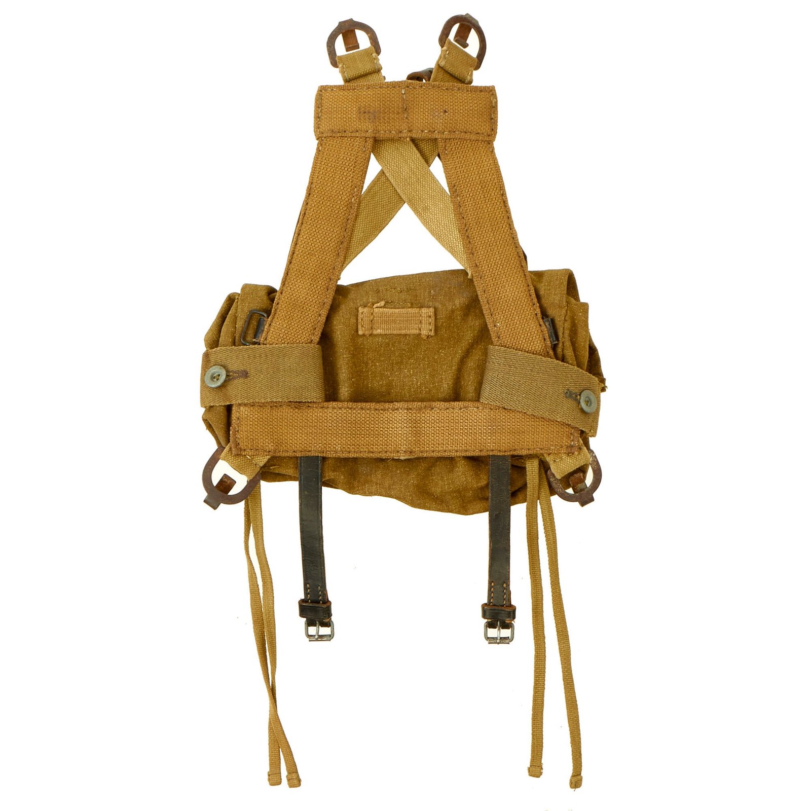 Buy Original German WWII DAK Tropical M31 A-Frame With Battle Pack | Original Firearms Antique For Sale