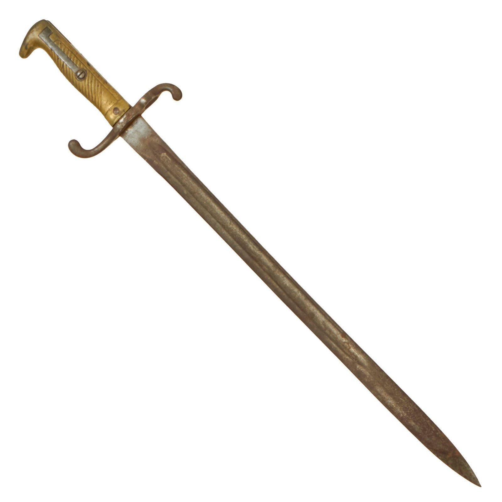 Buy Original German Mauser Model 1871 Rifle Bayonet by Alex. Coppel with Unit Marking for Ersatz Infantrie Regiment IV | Original Firearms Antique For Sale