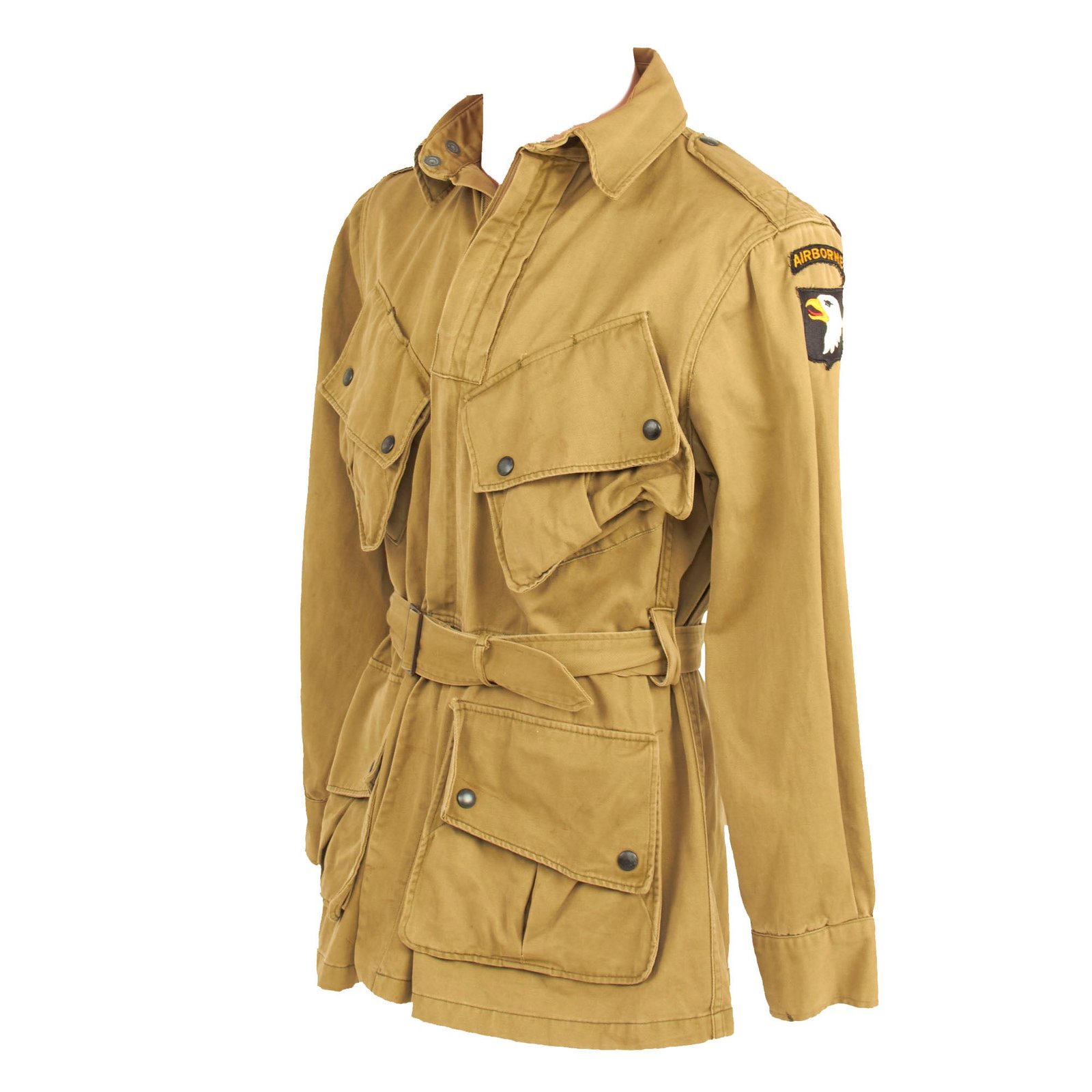 Buy Original U.S. WWII 101st Airborne M1942 Paratrooper Jump Jacket - Excellent Condition | Original Firearms Antique For Sale