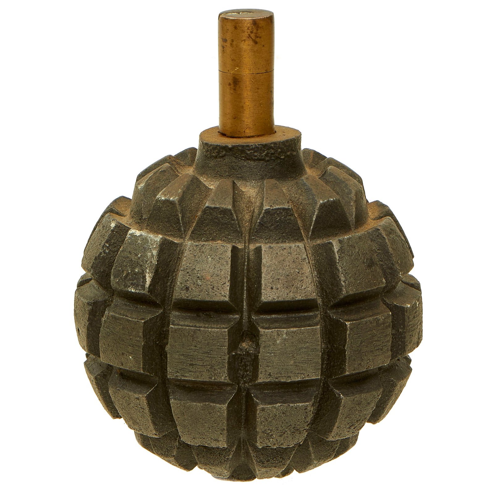 Buy Original German WWI Model 1913 Kugel Hand Fragmentation Grenade - Kugelhandgranate - Inert | Original Firearms Antique For Sale