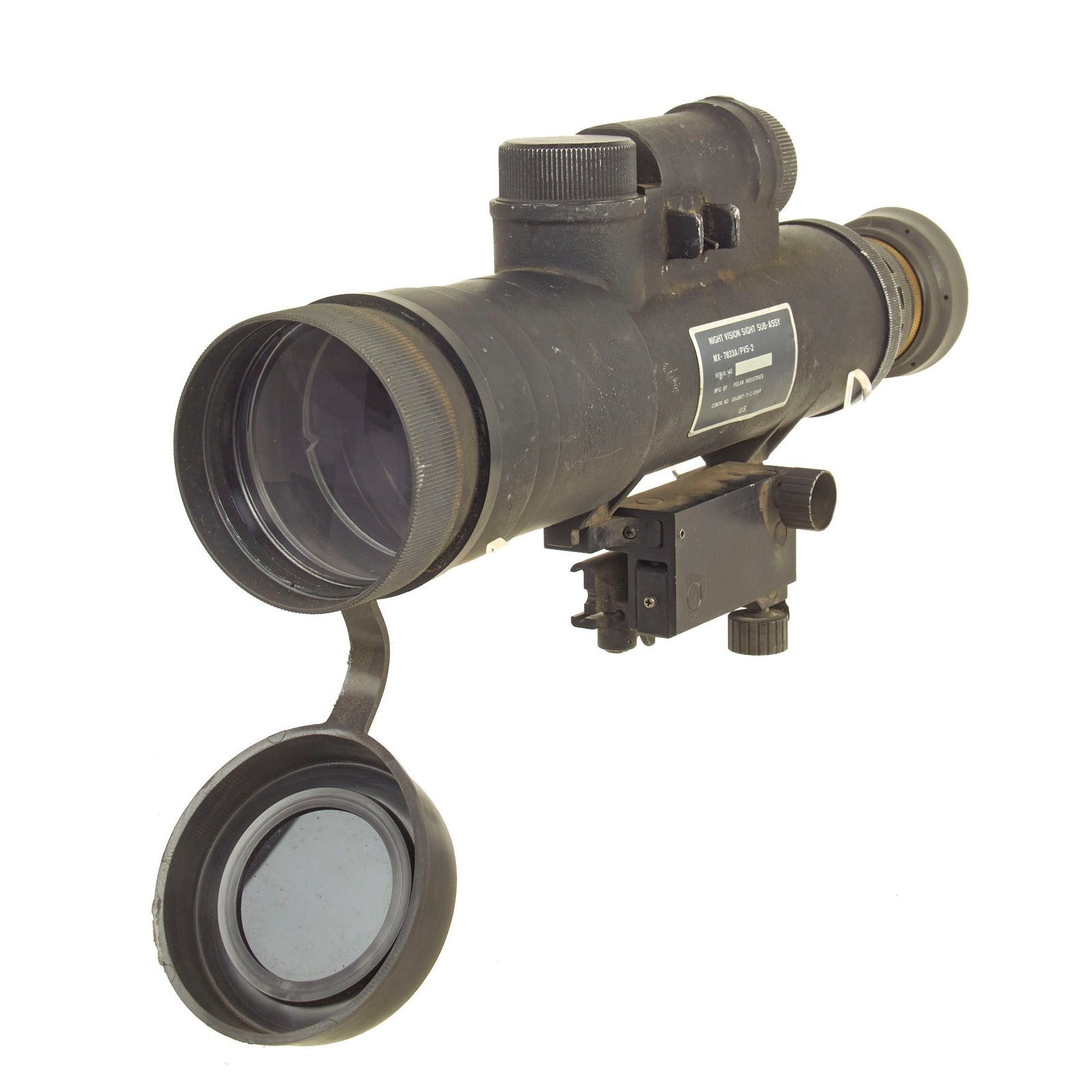 Buy Original U.S. Army Vietnam Era AN/PVS-2 Starlight Night Vision Scope with Transit Chest - Serial 0020 | Original Firearms Antique For Sale