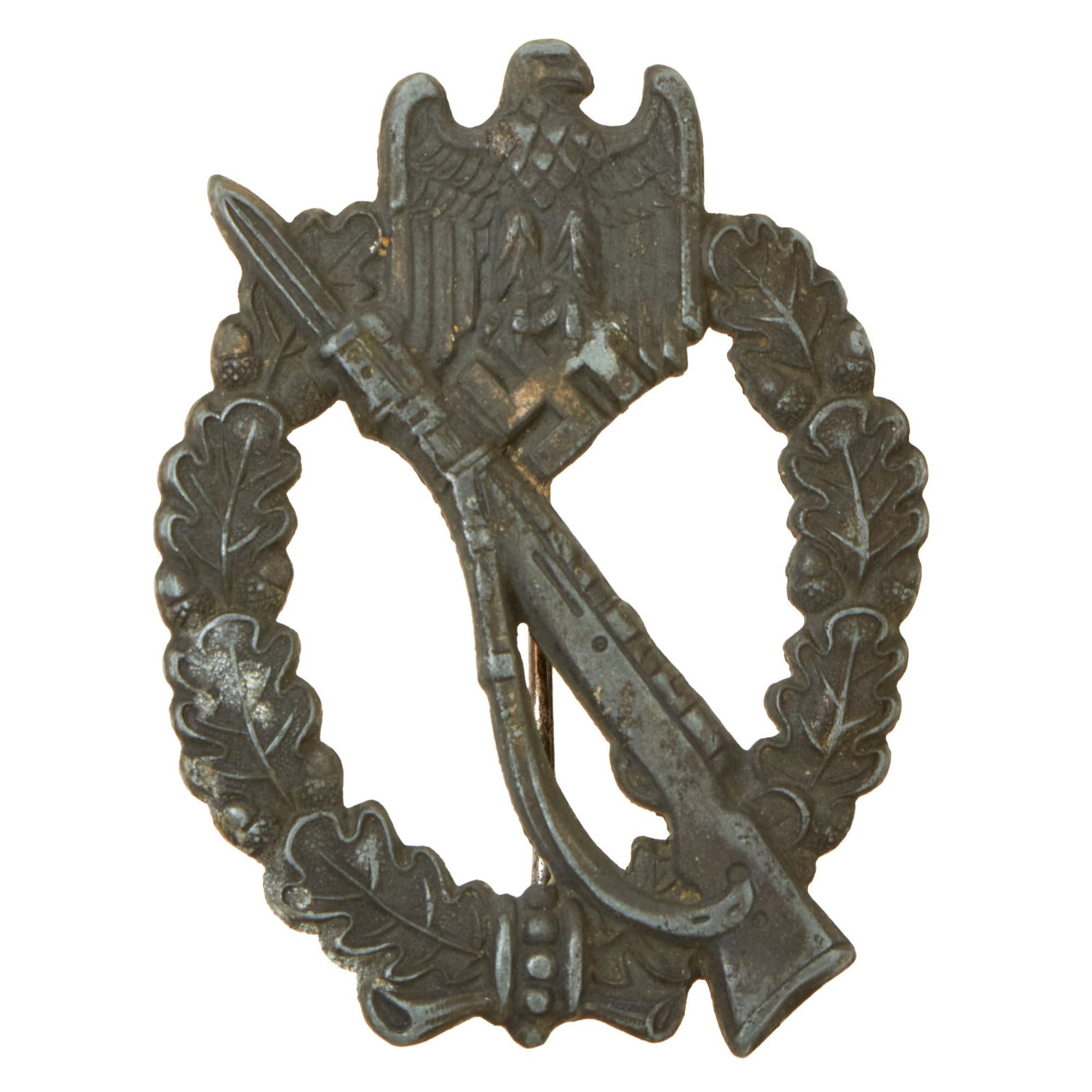 Buy Original German WWII Silver Grade Infantry Assault Badge by Rudolf Souval of Vienna | Original Firearms Antique For Sale