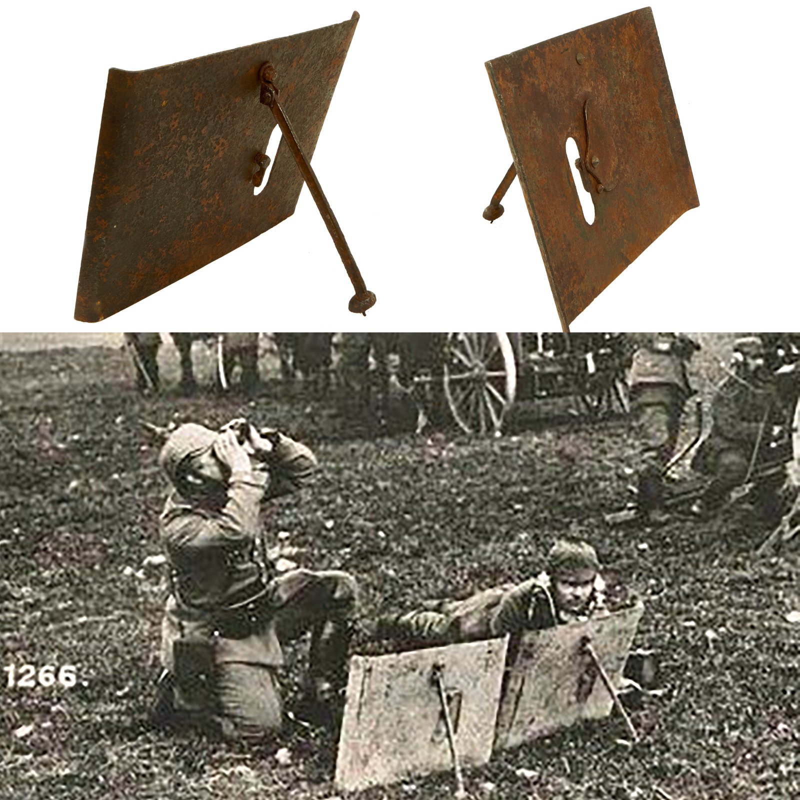 Buy Original German WWI Trench Shield | Original Firearms Antique For Sale