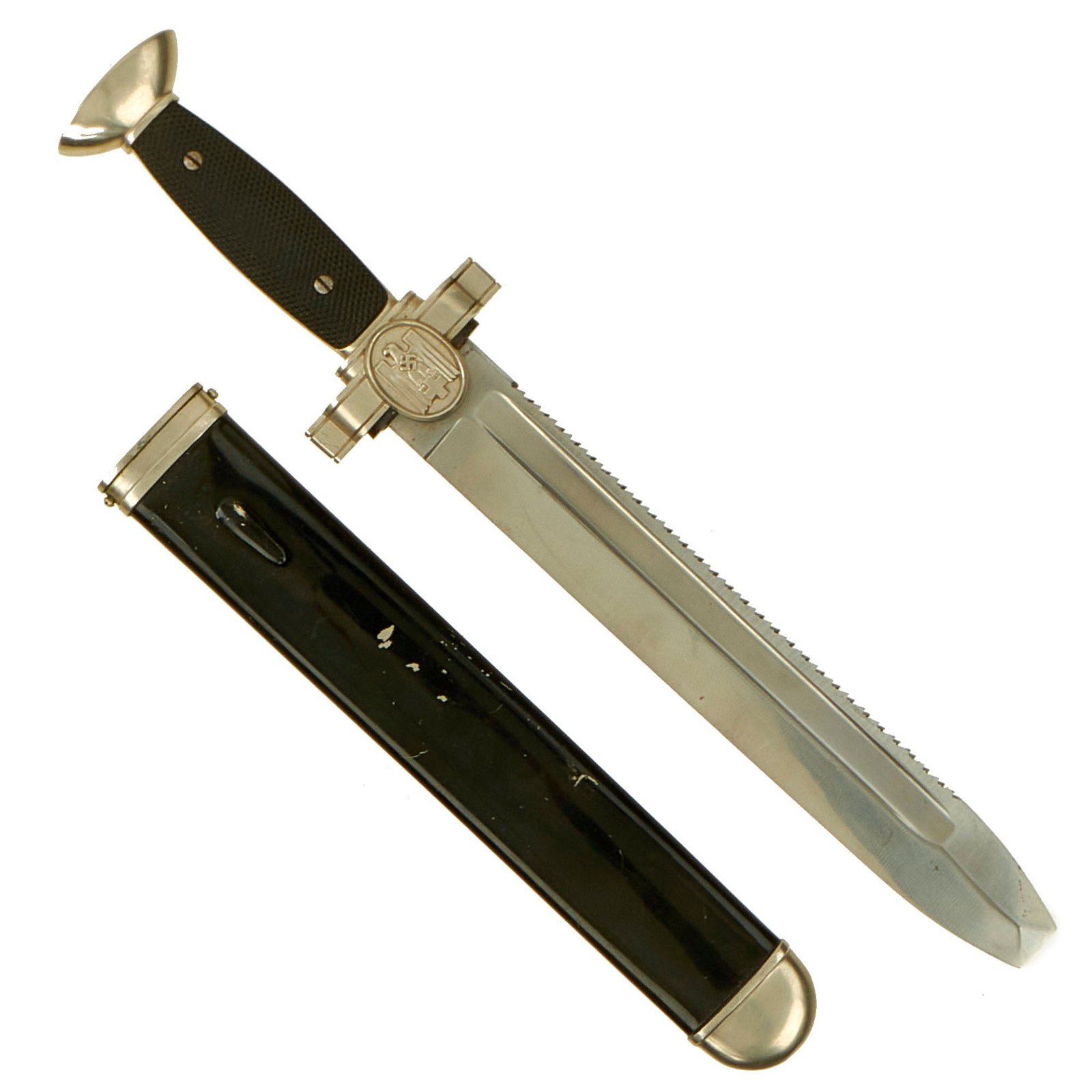 Buy Original German WWII Excellent DRK Red Cross EM/NCO Hewer with Scabbard - Deutsches Rotes Kreuz | Original Firearms Antique For Sale