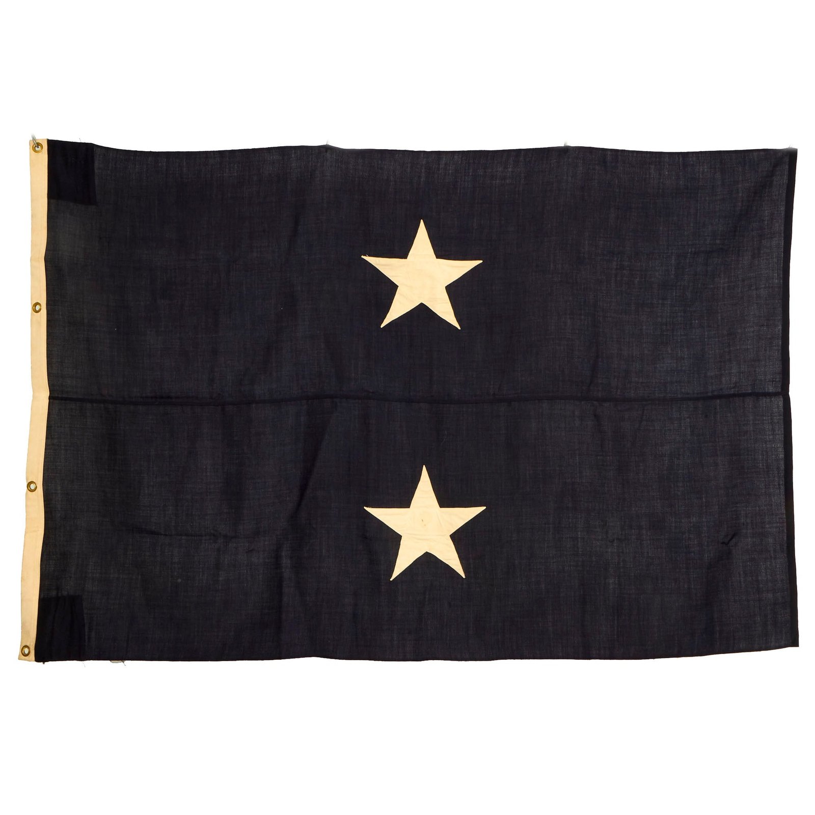 Buy Original U.S. WWII Era US Navy Two Star Rear Admiral Flag - 41” x 62 ½” | Original Firearms Antique For Sale