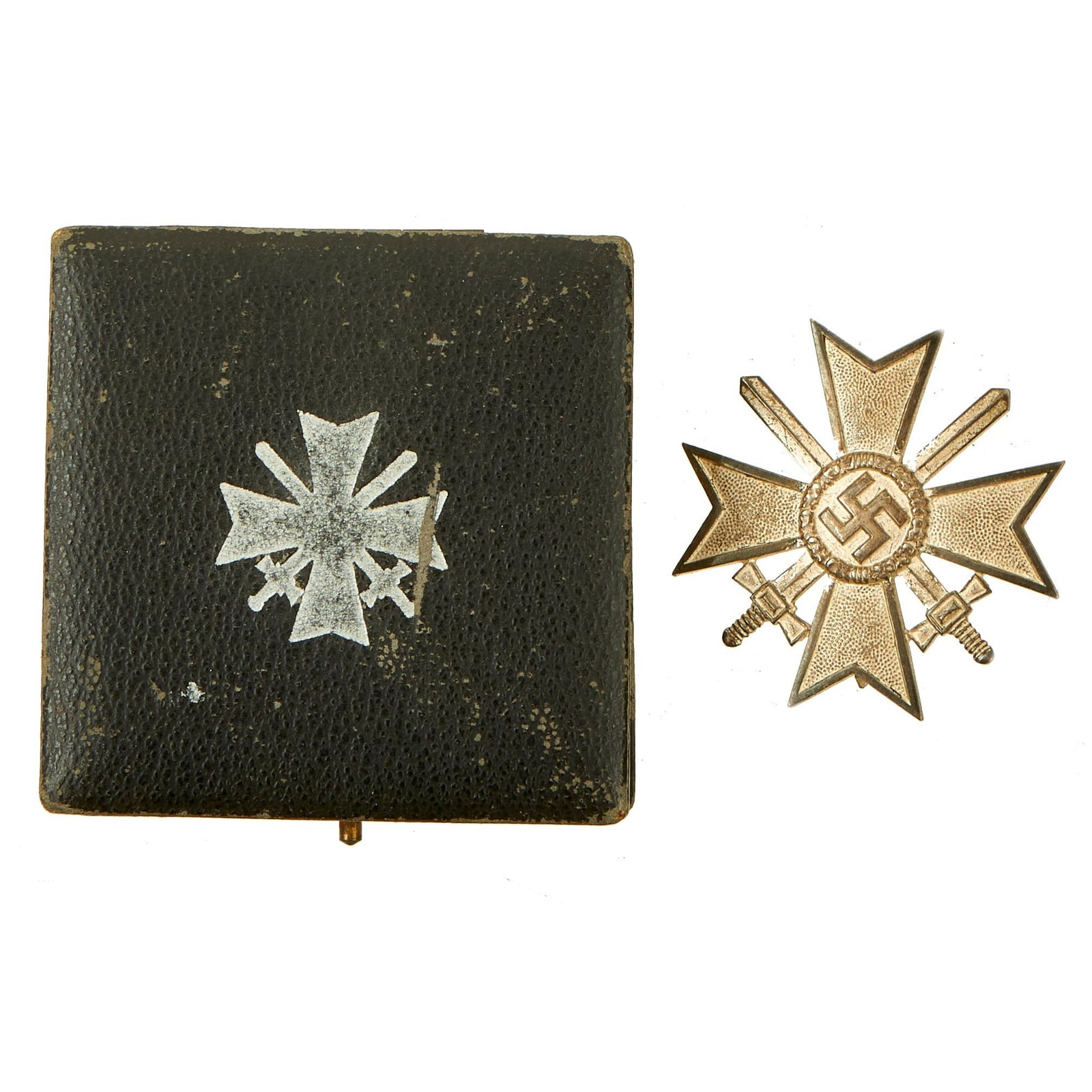 Buy Original German WWII Cased War Merit Cross KvK 1st Class with Swords by Wilhelm Deumer - Kriegsverdienstkreuz | Original Firearms Antique For Sale