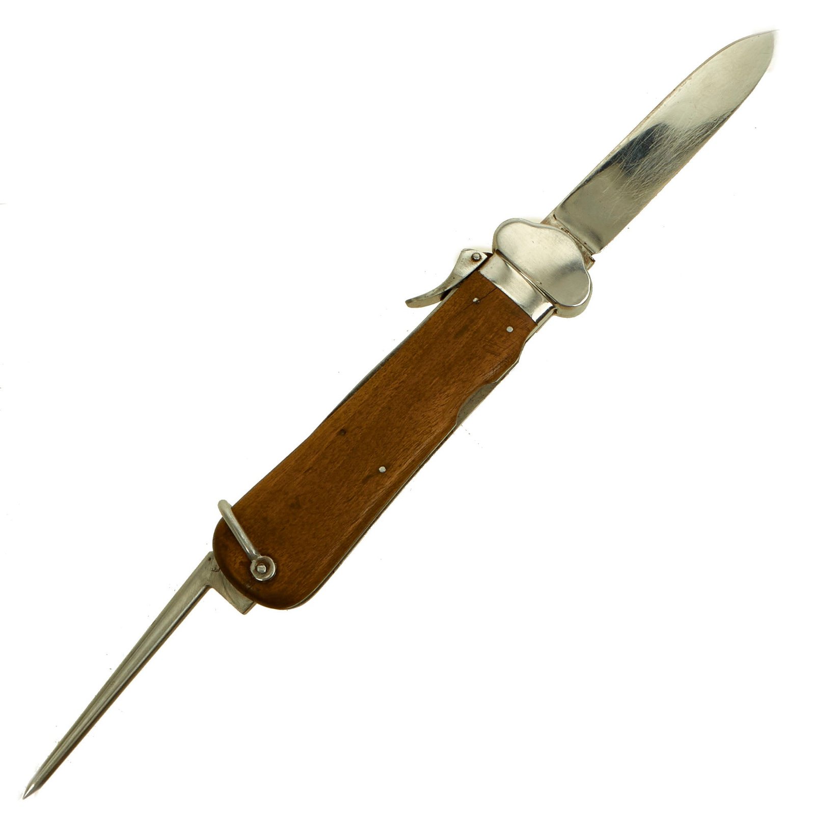 Buy Original German WWII Luftwaffe Gravity Knife by Solinger Metallwaren Fabrik with Waffen Proof - SMF | Original Firearms Antique For Sale