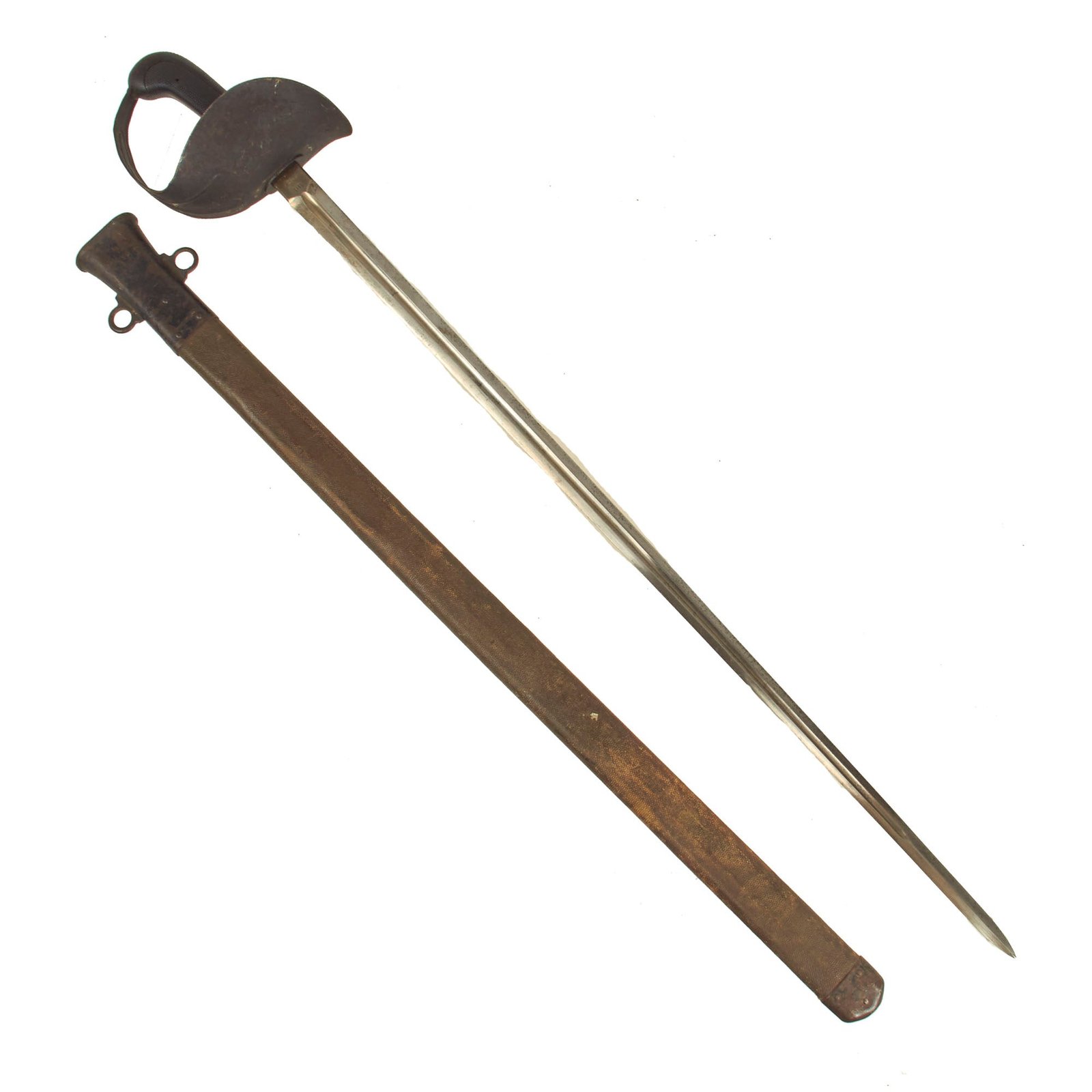 Buy Original U.S. WWI Named Model 1913 Cavalry Saber Patton Sword by Springfield Armory - Dated 1915 | Original Firearms Antique For Sale