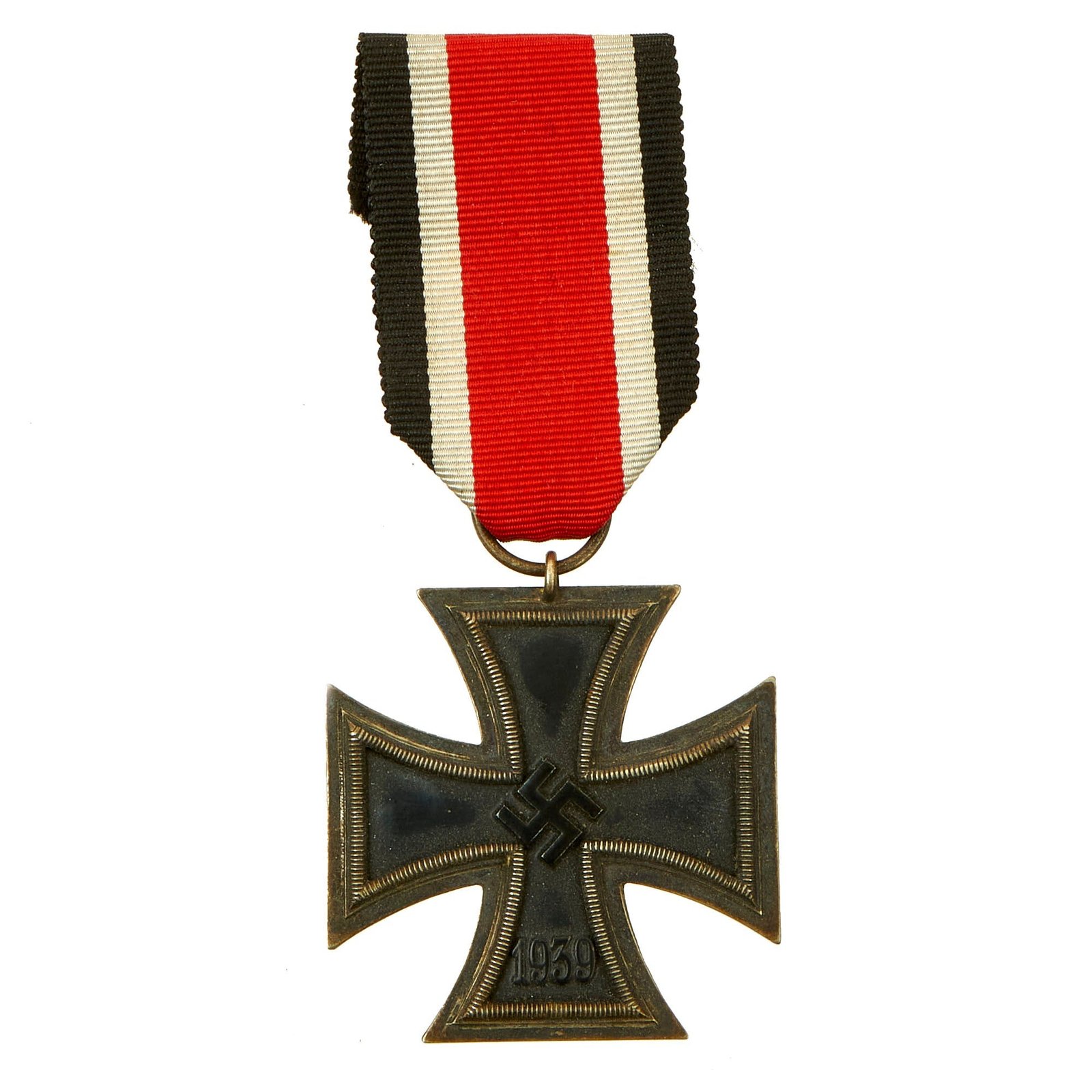 Buy Original German WWII Wehrmacht Iron Cross 2nd Class 1939 by Ernst L. Müller with Ribbon - EKII | Original Firearms Antique For Sale