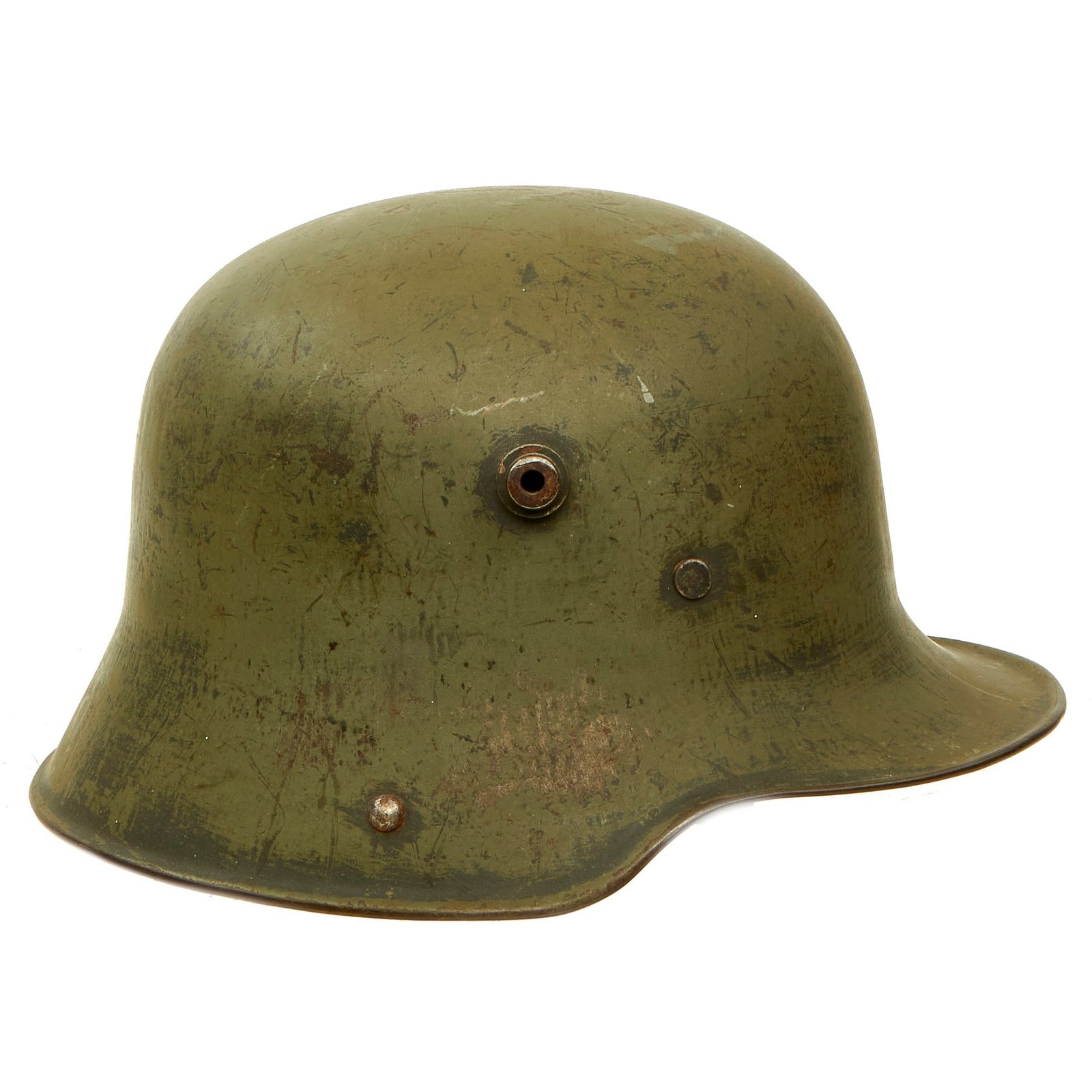 Buy Original German WWI M16 Stahlhelm Helmet with Original Paint and Liner - G.62 | Original Firearms Antique For Sale