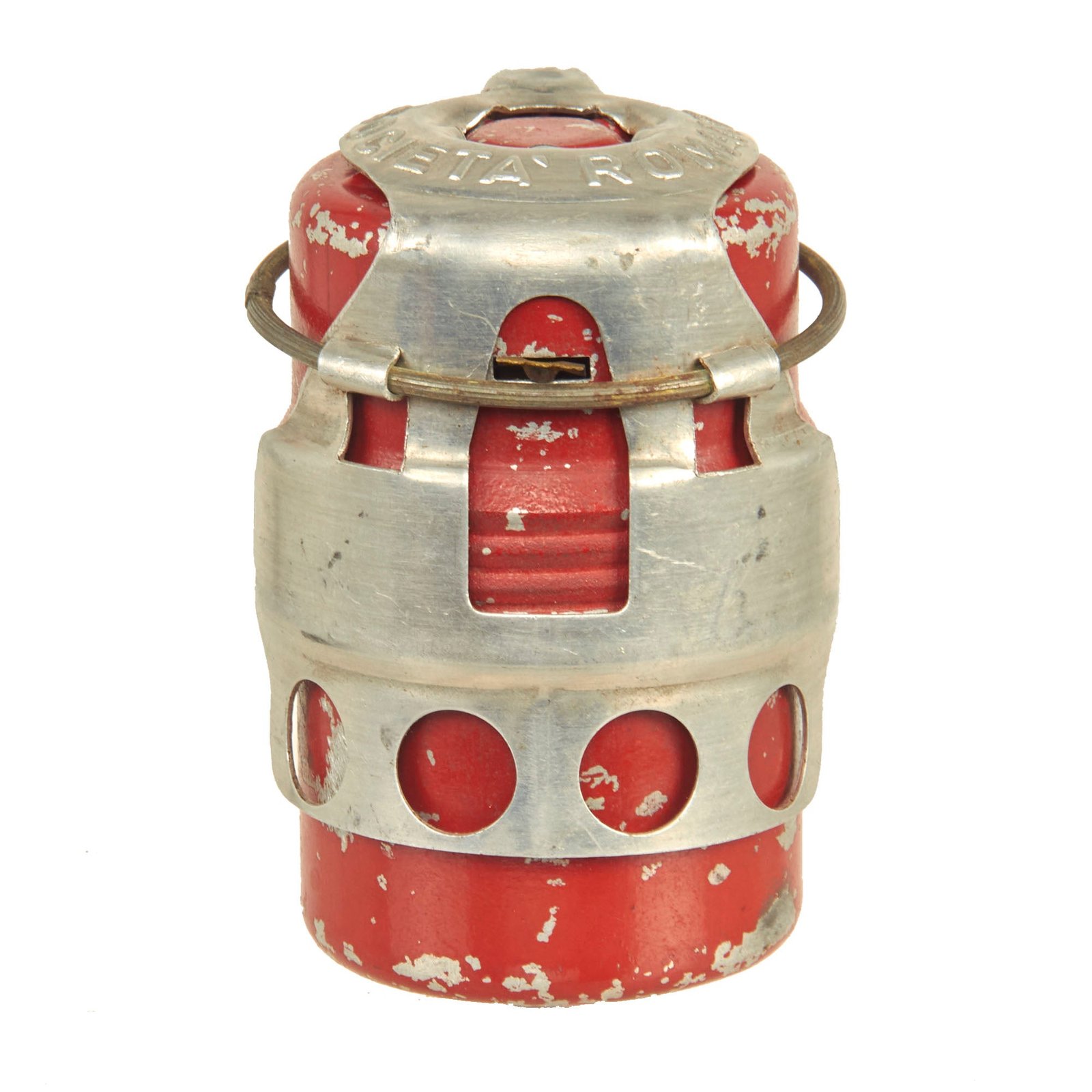 Buy Original Italian WWII Model 35 Red Devil Grenade by Societa Romana - Bomba a Mano Mod. 35 | Original Firearms Antique For Sale