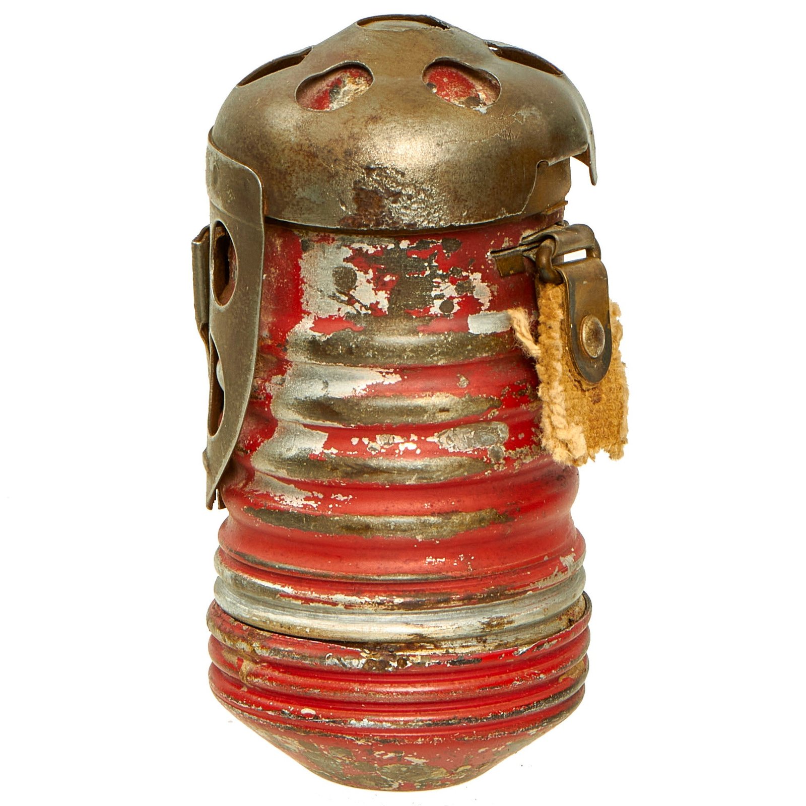Buy Original Italian WWII M35 Red Devil Grenade by BREDA - Bomba a Mano Mod. 35 | Original Firearms Antique For Sale
