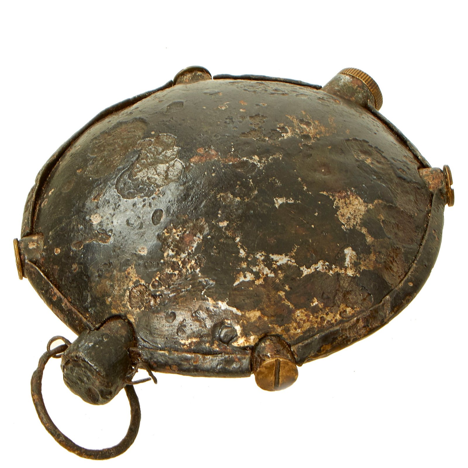 Buy Original German WWI Model 1915 Inert "Turtle" Offensive Discus Hand Grenade - Discushandgranate | Original Firearms Antique For Sale