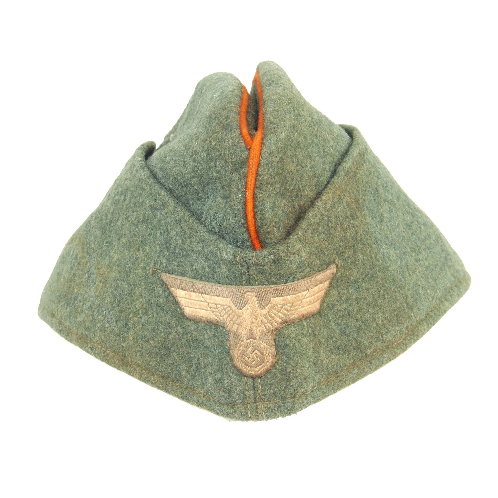 Buy Original German WWII Heer Army Feldgendarmerie EM-NCO Schiffchen M38 Overseas Cap by Robert Lubstein | Original Firearms Antique For Sale