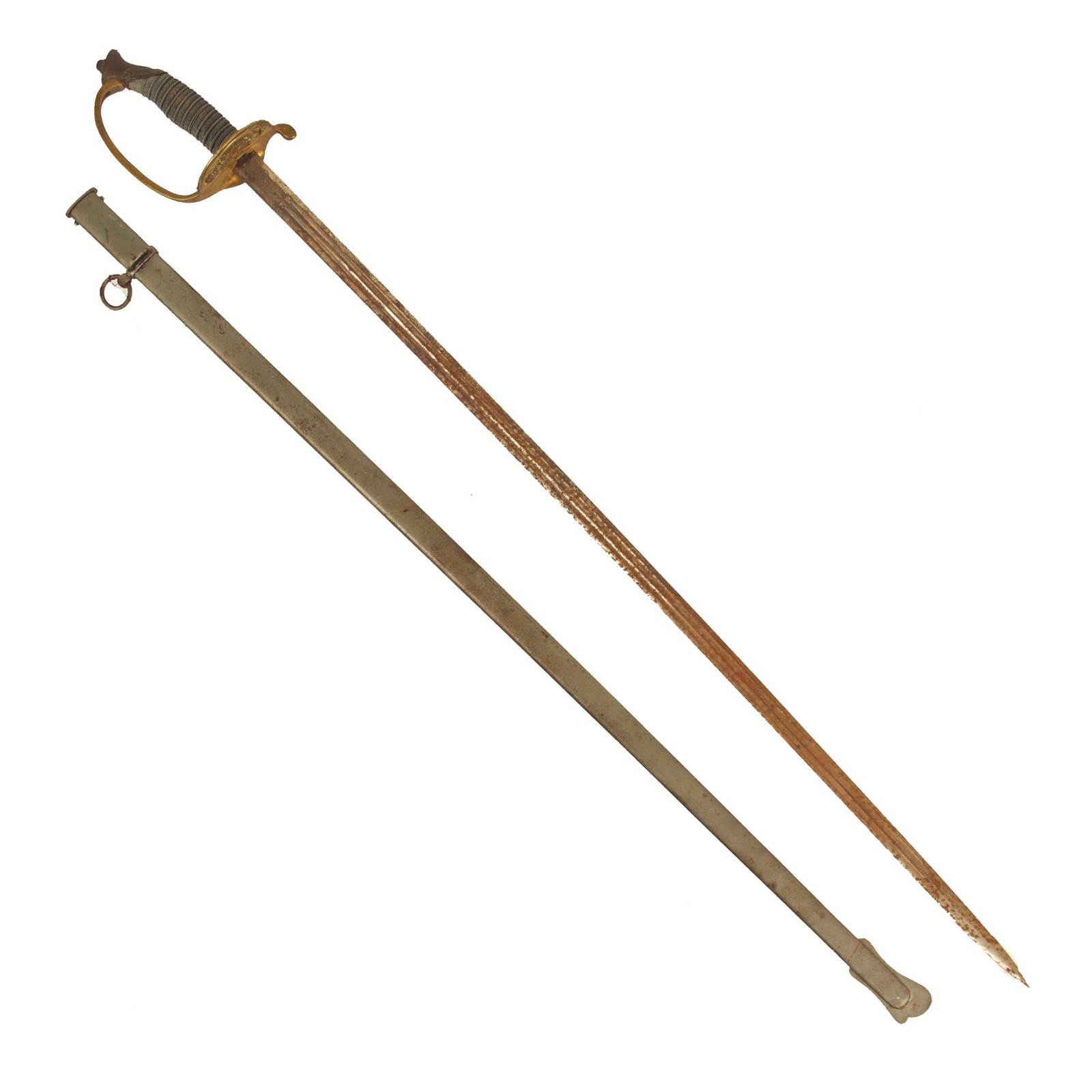 Buy Original Imperial German WWI Era Kingdom of Saxony Dress Sword with Scabbard c. 1904-1918 | Original Firearms Antique For Sale