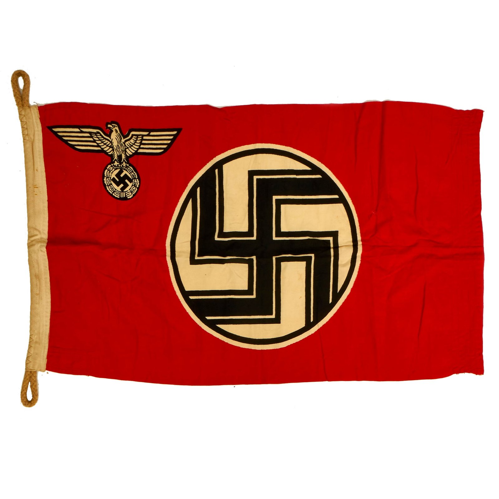 Buy Original German WWII NSDAP Kriegsmarine Marked Small State Service Flag 50cm x 85cm - Reichsdienstflagge | Original Firearms Antique For Sale