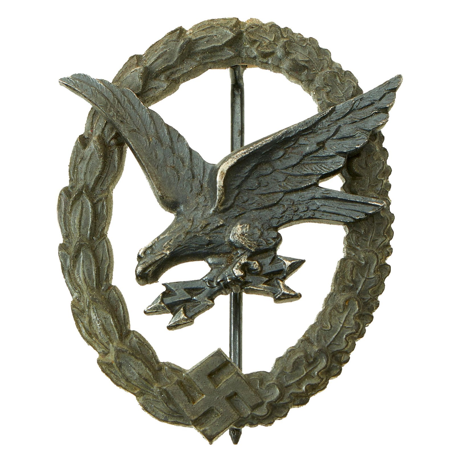 Buy Original German WWII Luftwaffe Radio Operator & Air Gunner Badge by Wilhelm Deumer of Lüdenscheid | Original Firearms Antique For Sale