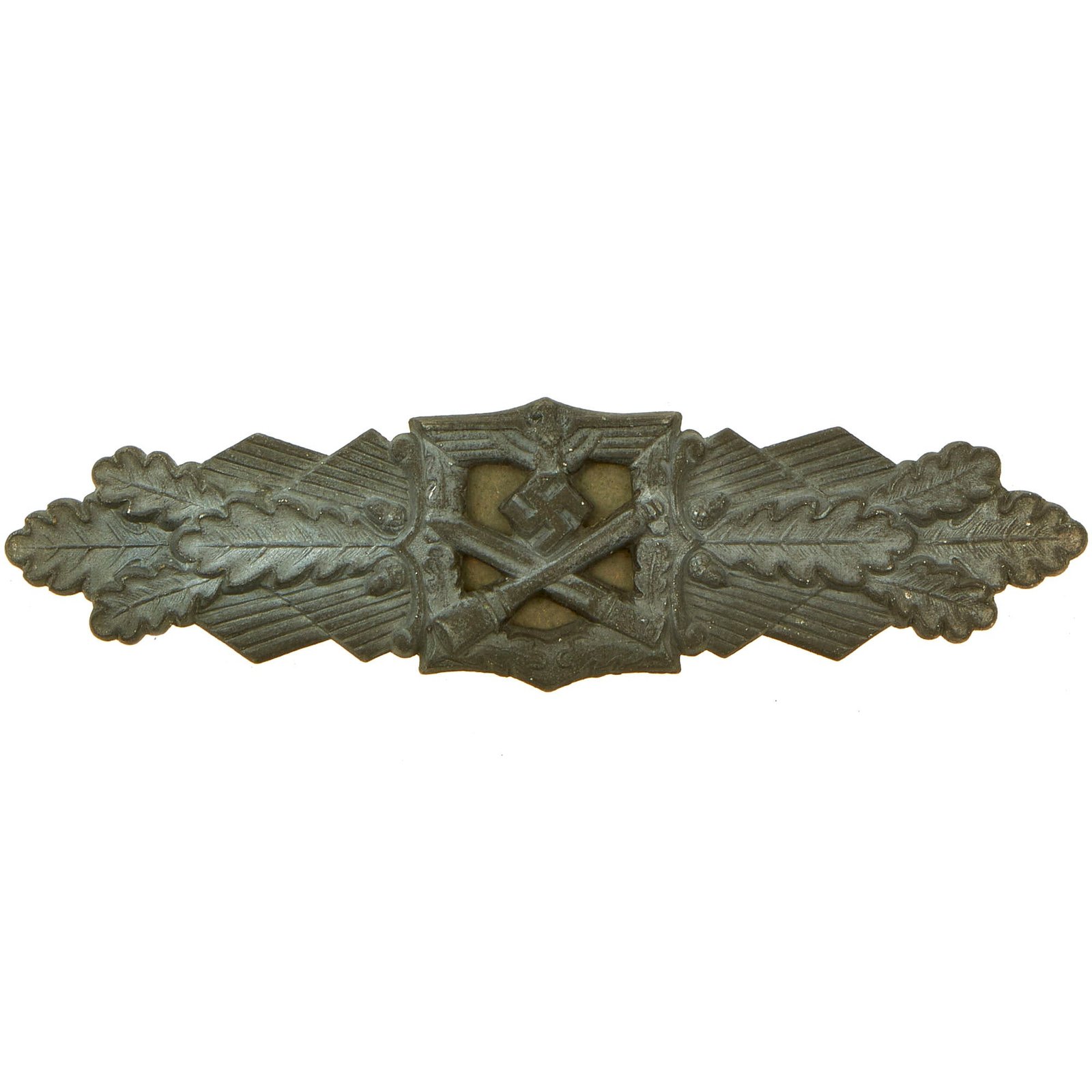 Buy Original German WWII Close Combat Clasp in Silver by Friedrich Linden of Lüdenscheid | Original Firearms Antique For Sale