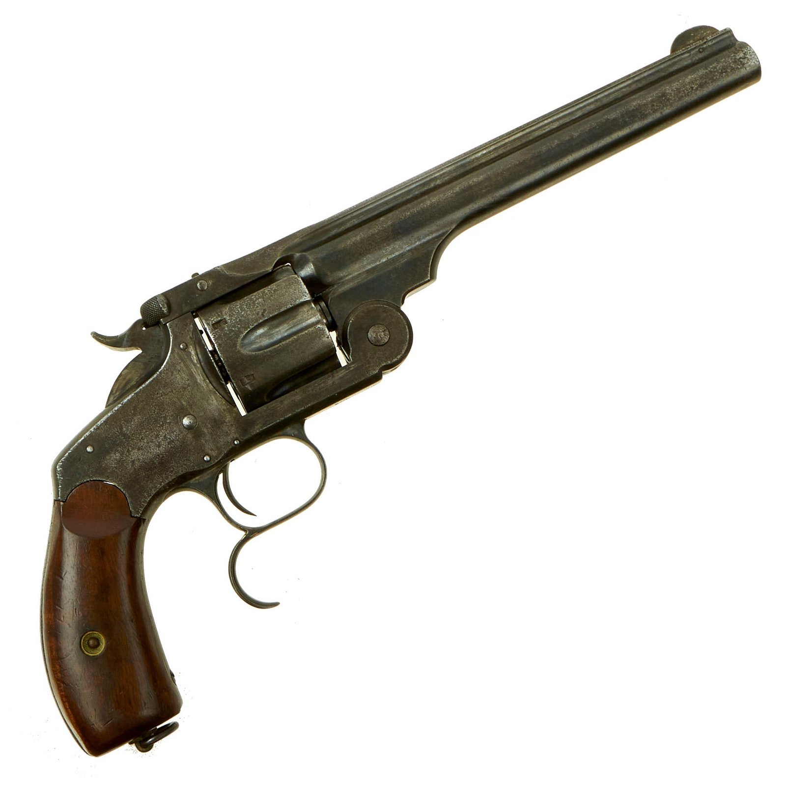 Buy Original U.S. Smith & Wesson Japanese Navy Contract New Model No. 3 Top Break .44cal Revolver - serial 9349 | Original Firearms Antique For Sale