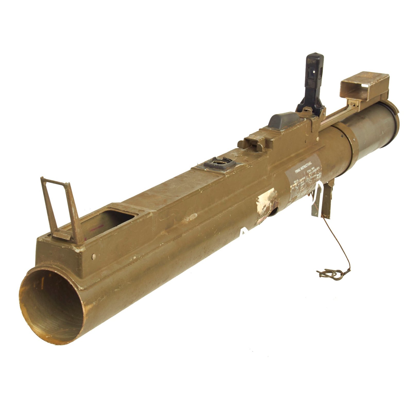 Buy Original U.S. Vietnam War  M72A1 Light Anti-Armor Weapon “LAW” Tube - Dated 1970 - INERT | Original Firearms Antique For Sale