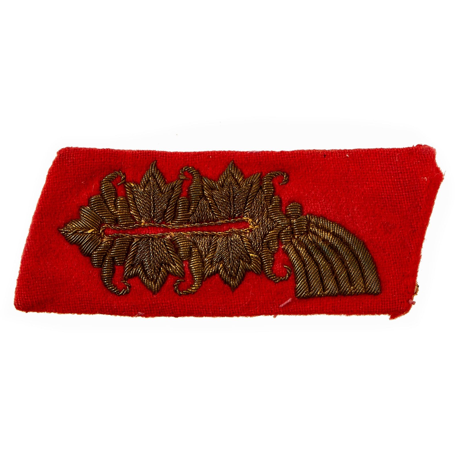 Buy Original German WWII Heer Army General Left Side "Arabesque" Collar Tab | Original Firearms Antique For Sale