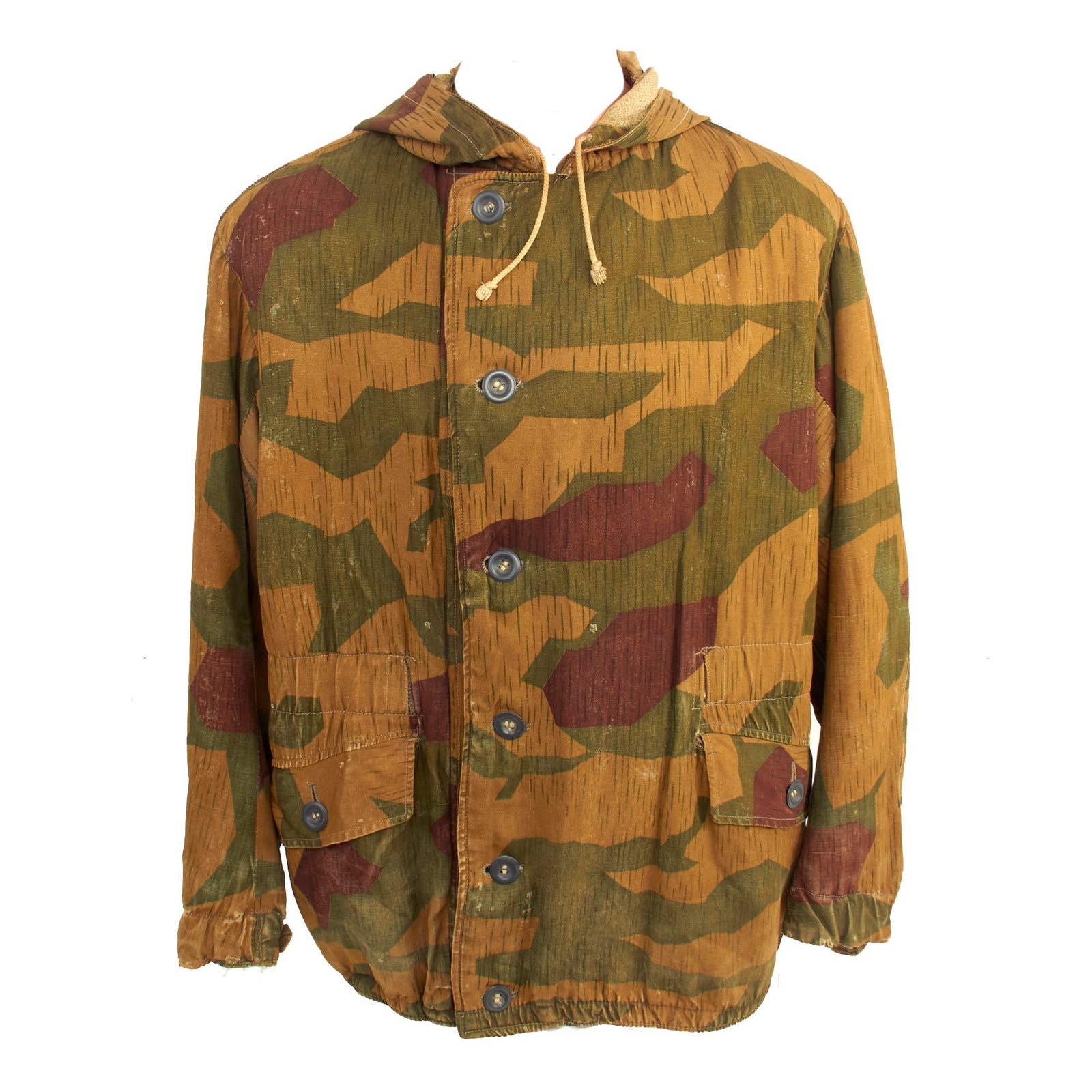 Buy Original German WWII Sumpftarnmuster Swamp Pattern Camouflage Pattern Winter Parka - Non Reversible | Original Firearms Antique For Sale