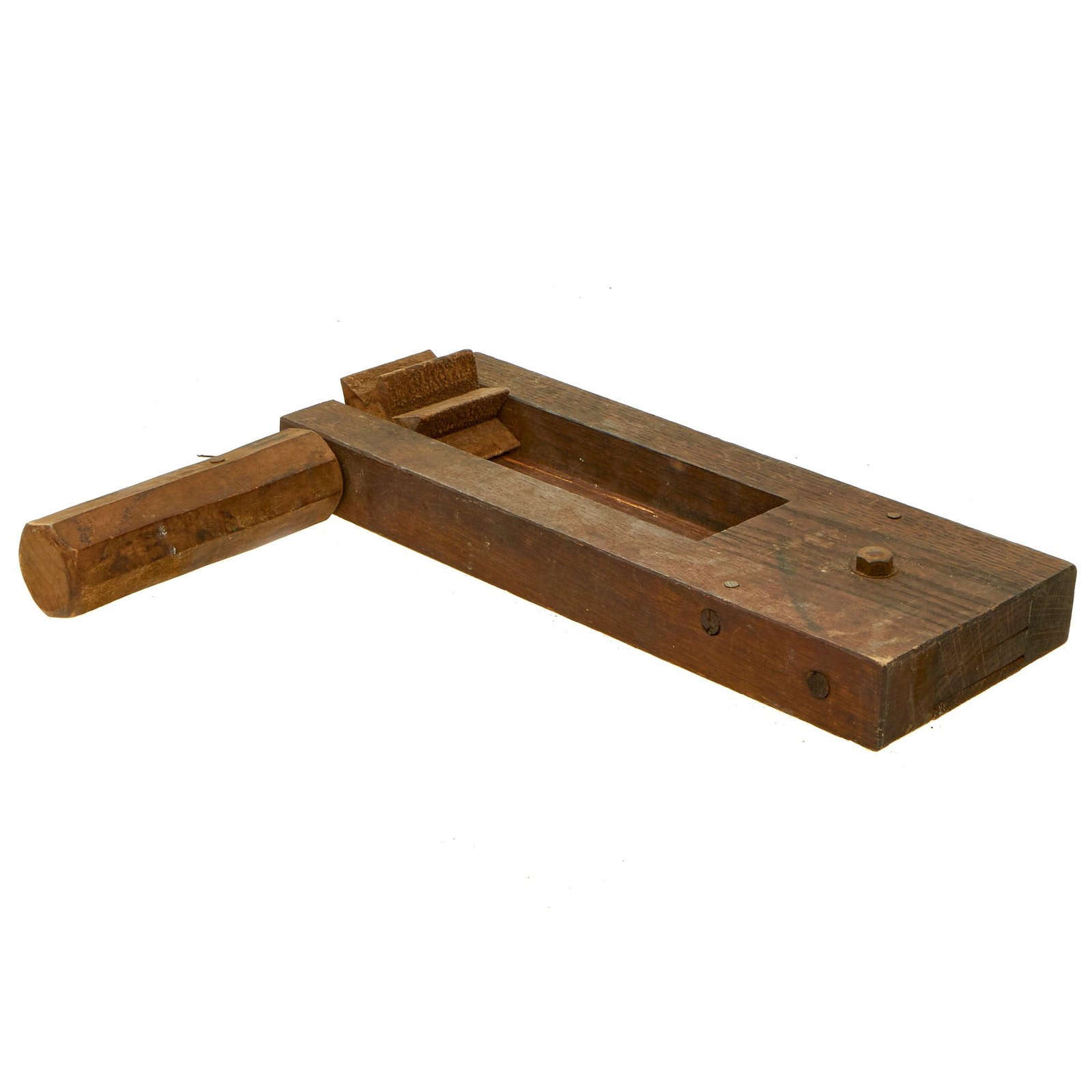 Buy Original British WWI / WWII Wood Air Raid Alarm / Gas Rattle | Original Firearms Antique For Sale