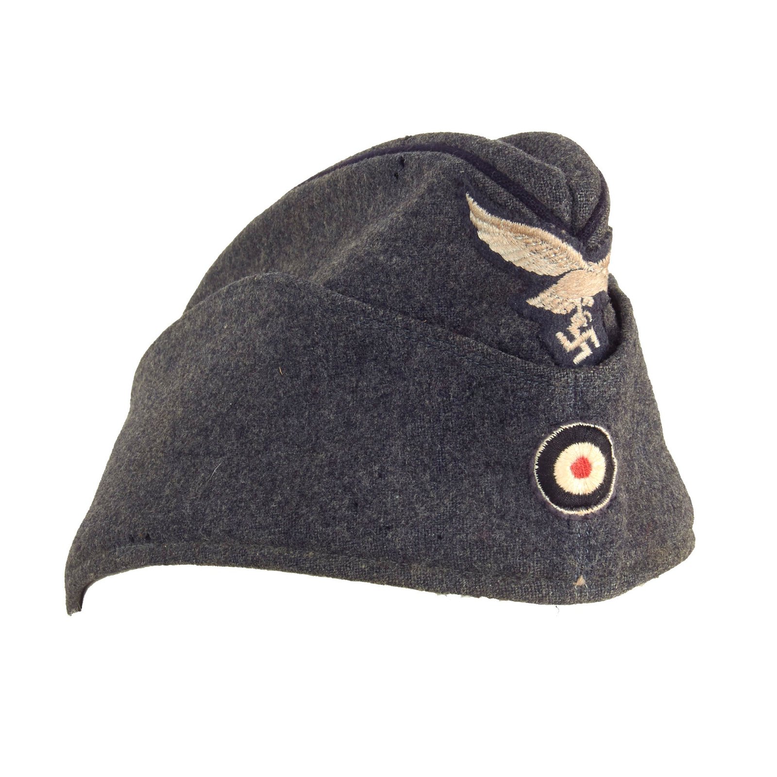 Buy Original German WWII Luftwaffen Pioniere EM-NCO M38 Overseas Wool Cap - Schiffchen | Original Firearms Antique For Sale