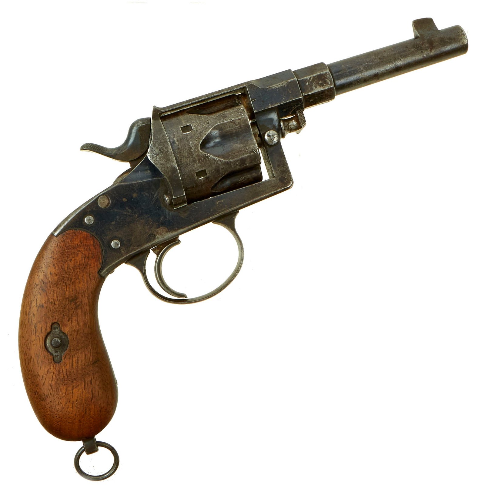Buy Original Imperial German Regiment Marked M1883 Reichsrevolver by Erfurt dated 1893 - Matching Serial 3053 | Original Firearms Antique For Sale