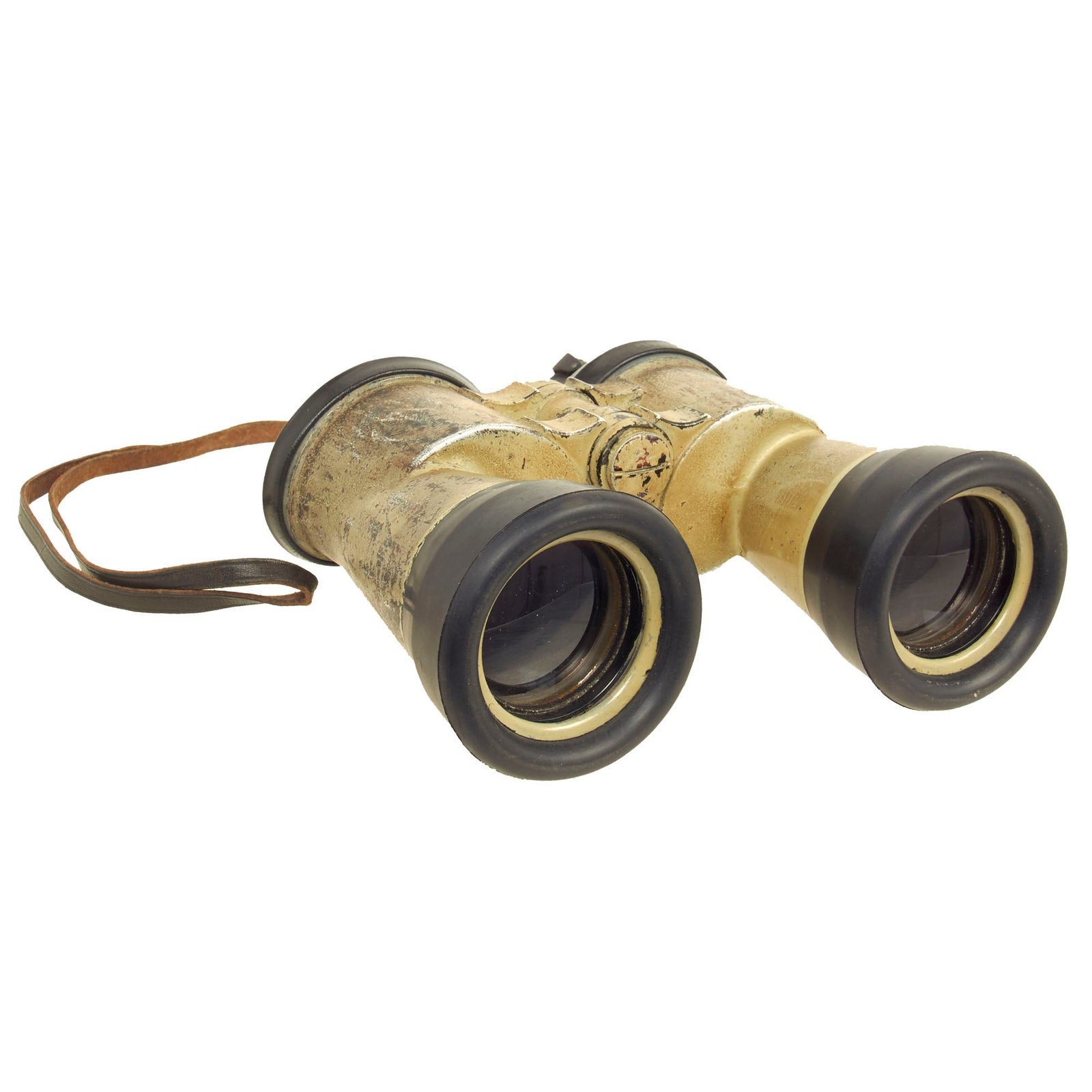 Buy Original German WWII Kriegsmarine Navy U-Boat 7x50 Binoculars by Carl Zeiss (blc) with Rubber Objective Fittings | Original Firearms Antique For Sale