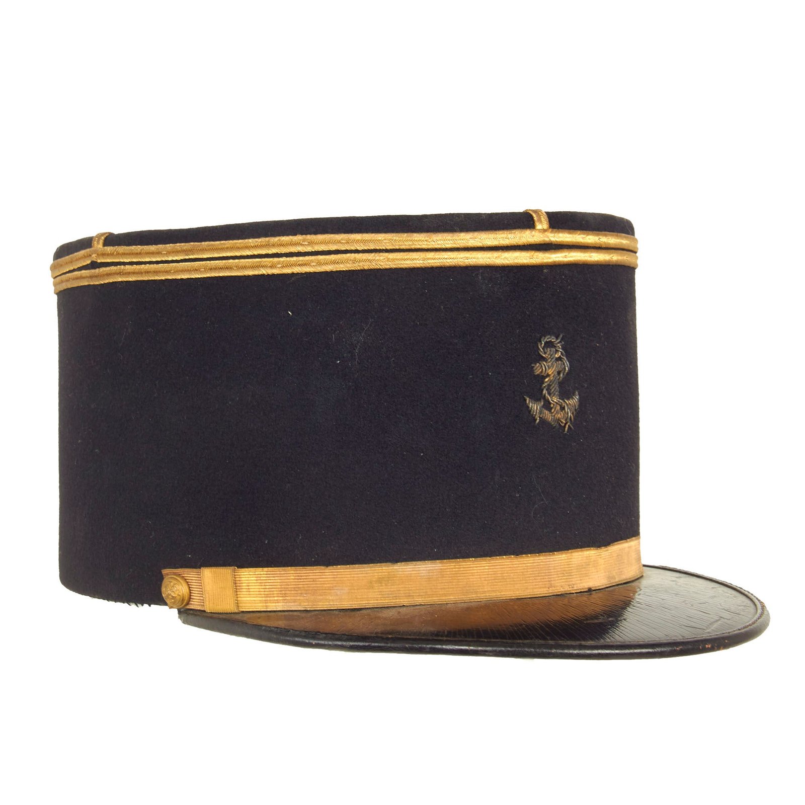 Buy Original French WWII Era French Troupes de Marine Colonial Navy Troops Kepi | Original Firearms Antique For Sale