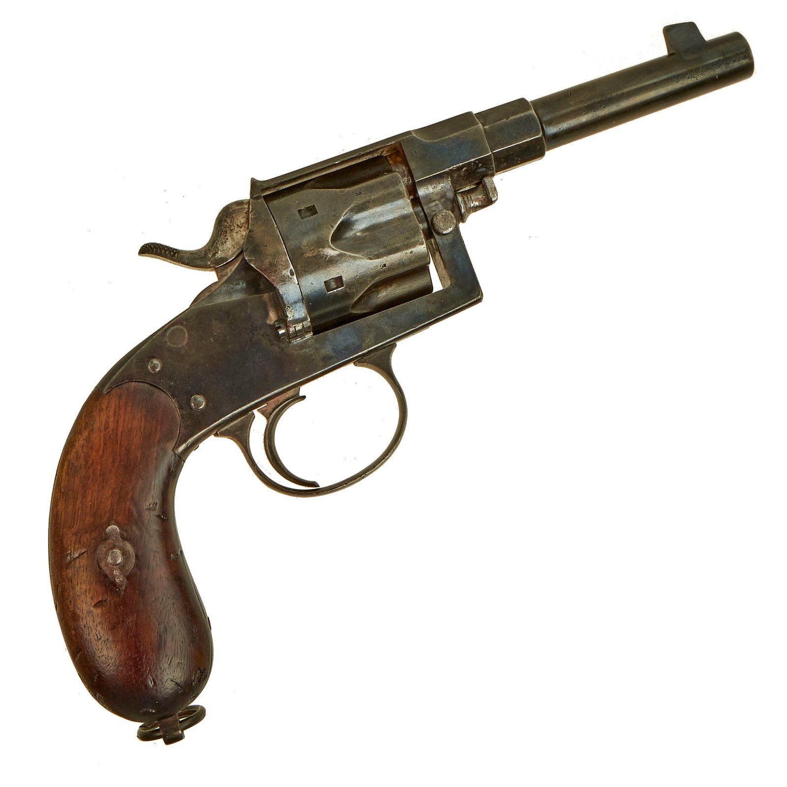 Buy Original Imperial German Artillery Regiment Marked M1883 Reichsrevolver by Suhl Consortium - Matching Serial 5015 | Original Firearms Antique For Sale