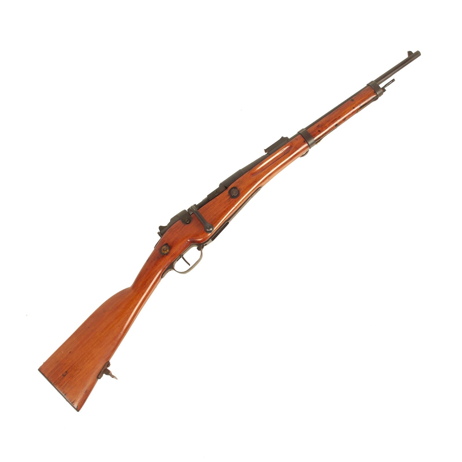 Buy Original French Mannlicher Berthier Mle 1892 Saddle-Ring Carbine by Saint-Étienne Serial G28629 - dated 1894 | Original Firearms Antique For Sale