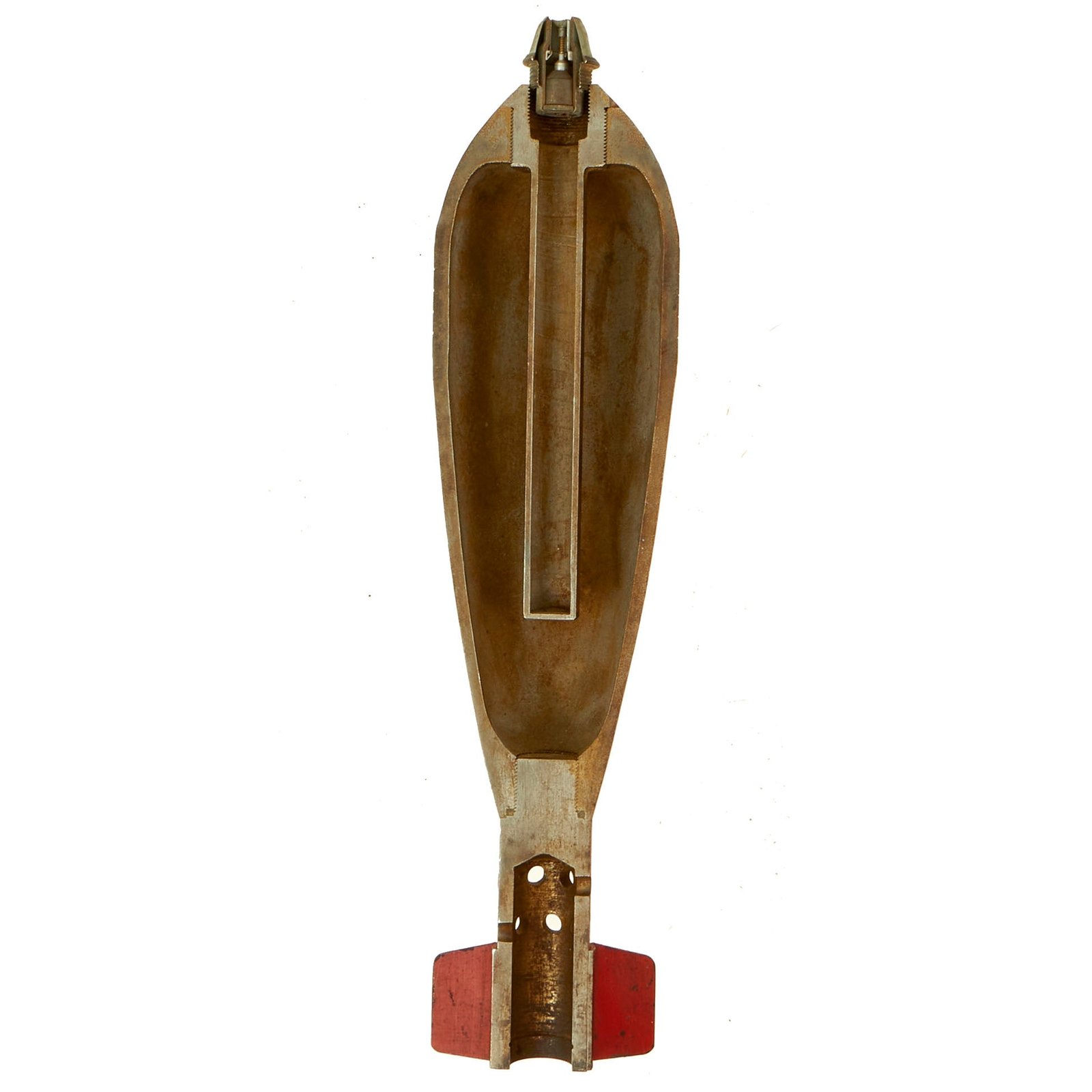 Buy Original German WWII Nebelwerfer 35 Inert 10cm High Explosive Mortar Round - Factory Cutaway Trainer | Original Firearms Antique For Sale