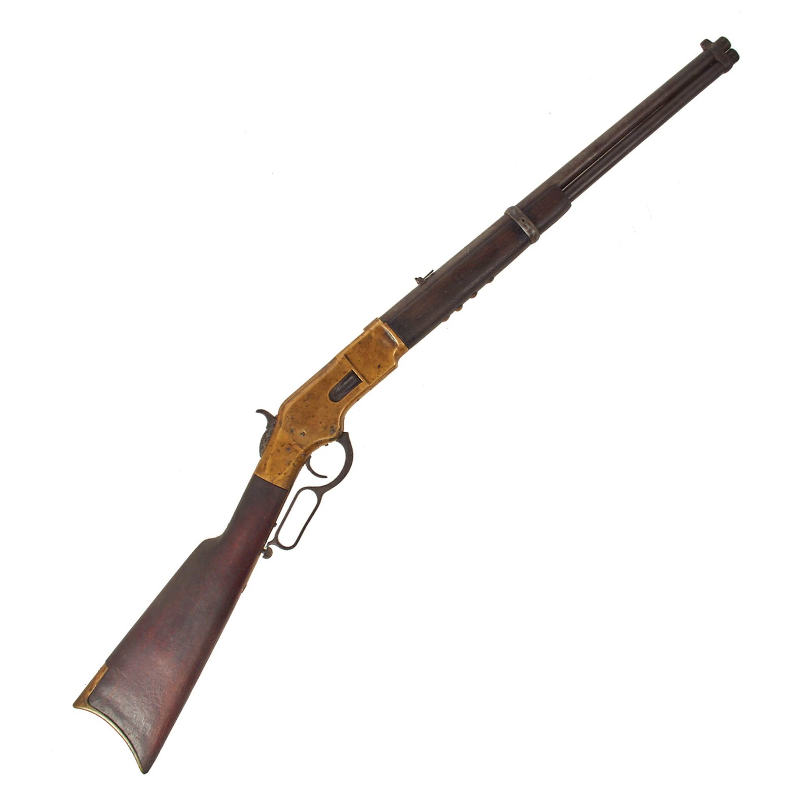 Buy Original U.S. Winchester Model 1866 Yellow Boy .44 Centerfire Carbine Serial 103743 - Made in 1872 | Original Firearms Antique For Sale