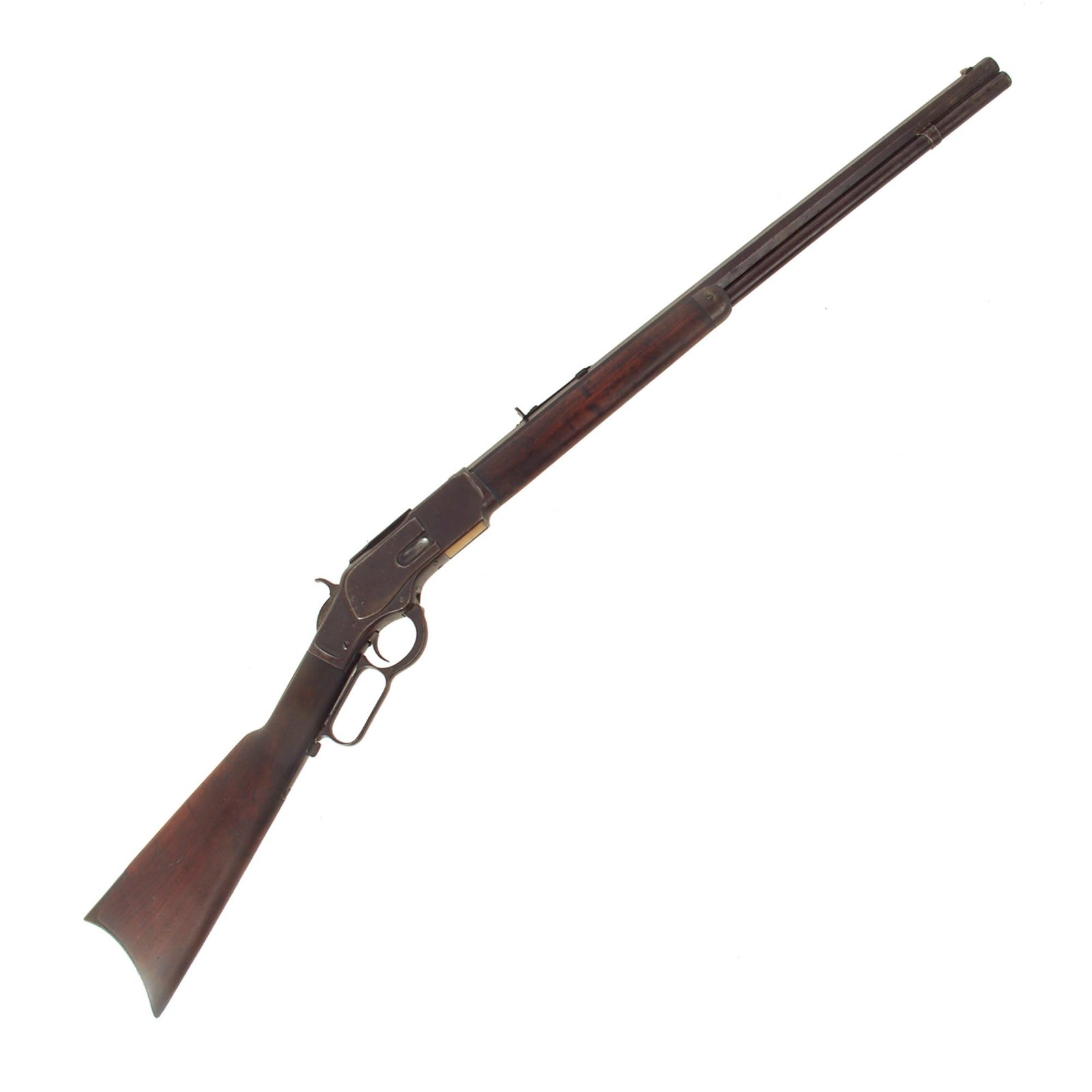 Buy Original U.S. Winchester Model 1873 .38-40 Repeating Rifle with Octagonal Barrel made in 1891 - Serial 384930B | Original Firearms Antique For Sale