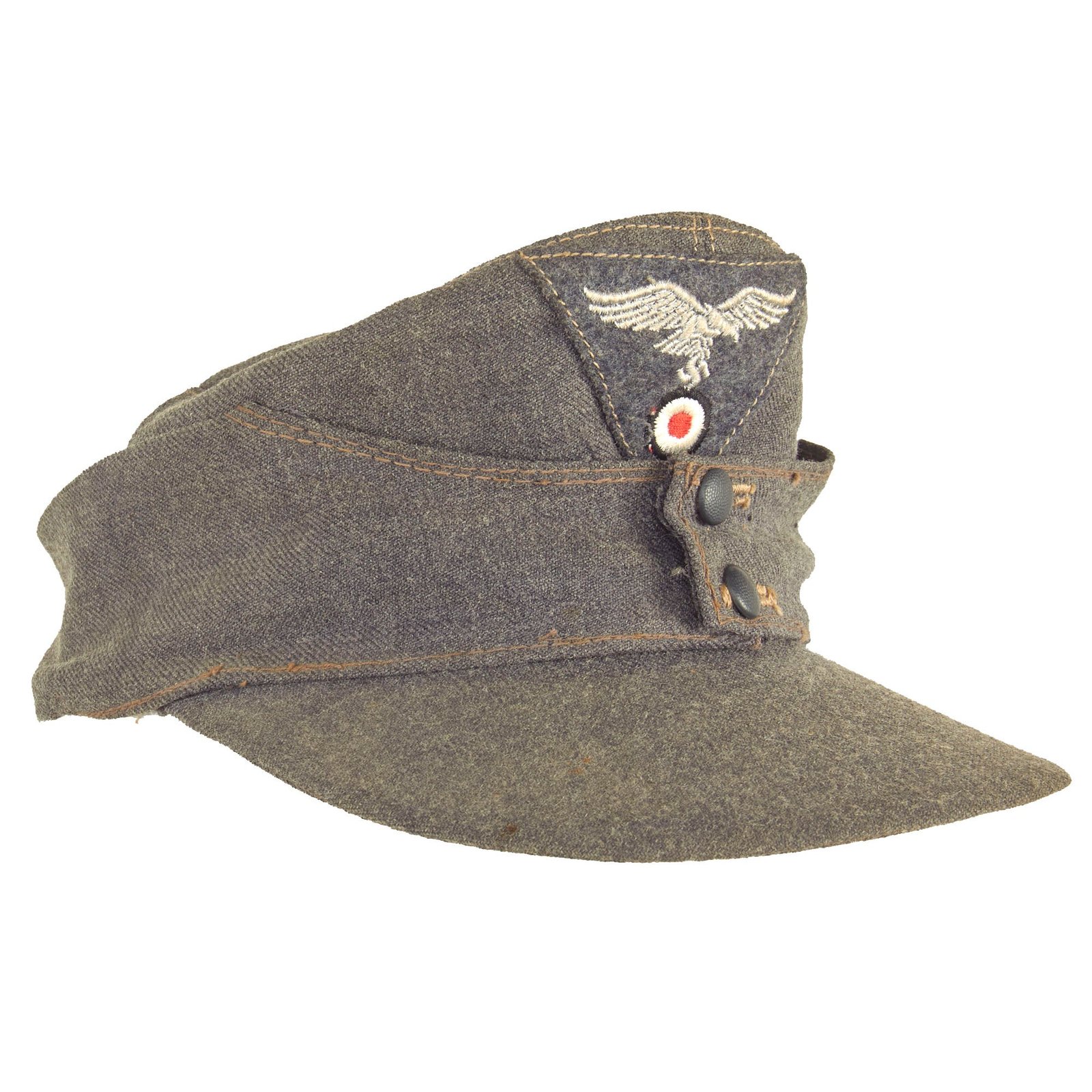 Buy Original German WWII Luftwaffe M43 Summer Weight 54cm Einheitsmütze Field Cap - dated 1944 | Original Firearms Antique For Sale