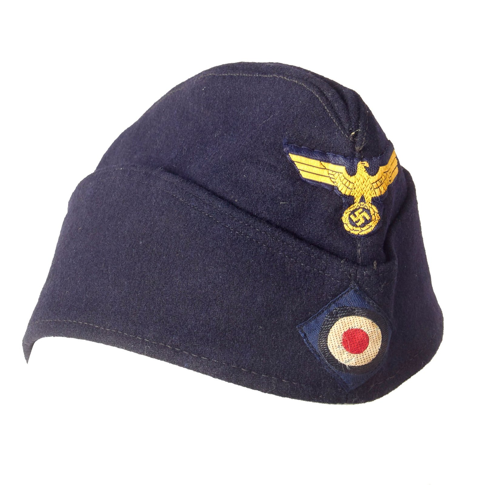 Buy Original German WWII Kriegsmarine Navy NCO M38 Size 56cm Overseas Cap - Schiffchen | Original Firearms Antique For Sale