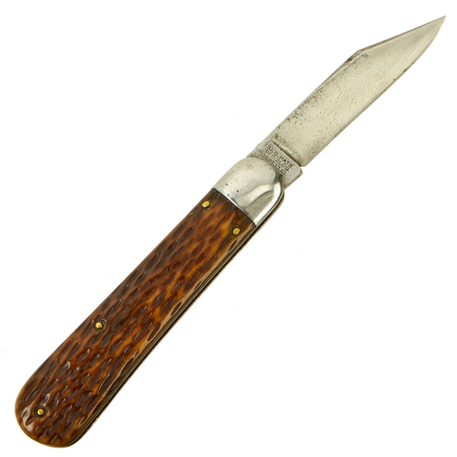 Buy Original U.S. WWII Airborne Schrade M2 No.1 Knife with Jigged Bone Handle | Original Firearms Antique For Sale