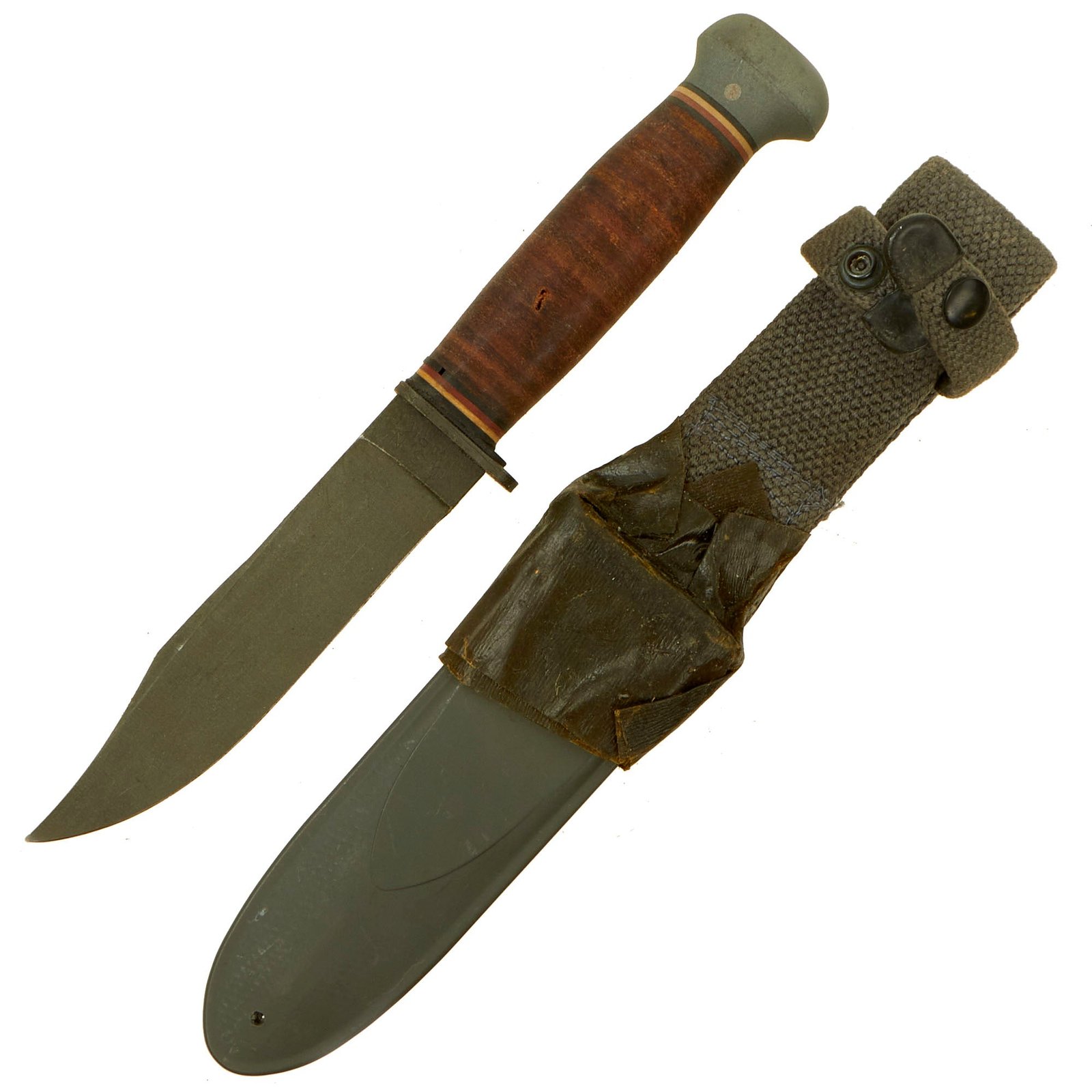 Buy Original Unissued U.S. WWII Navy USN Mark 1 PAL RH-35 Fighting Knife with USN MK1 Scabbard | Original Firearms Antique For Sale