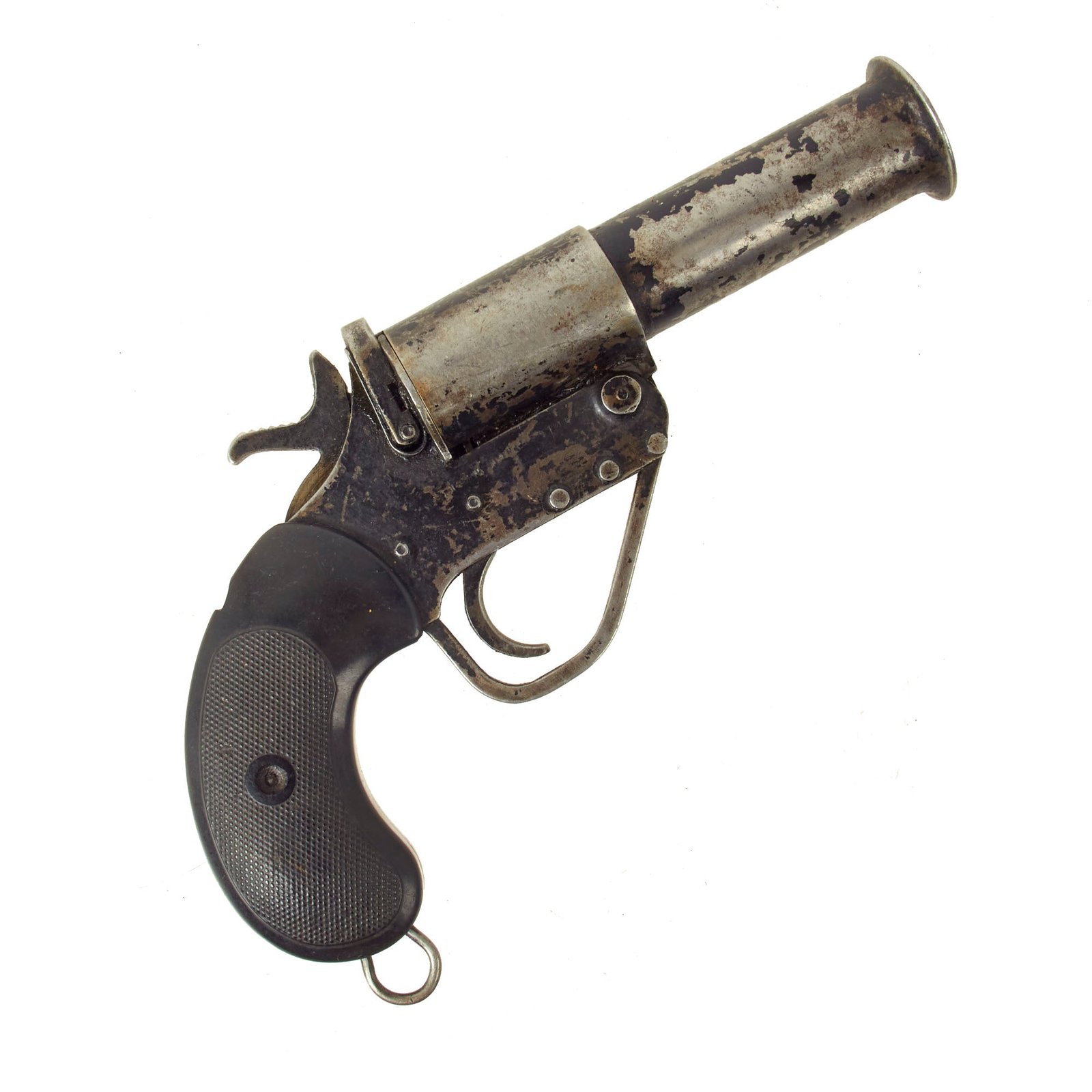 Buy Original British WWII Webley No.1 Mk.5 Flare Signal Pistol with Plastic Grip - Serial 066951 | Original Firearms Antique For Sale