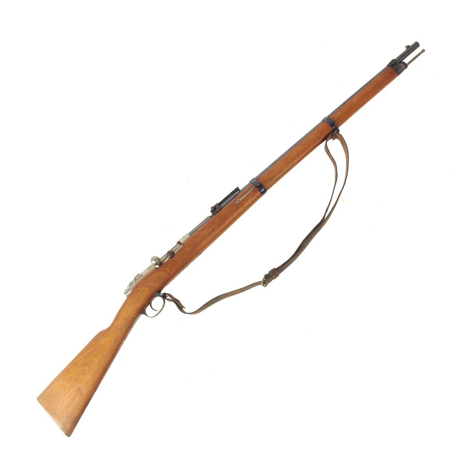 Buy Original Excellent Imperial German Mauser Model 1871/84 Magazine Service Rifle by Spandau Dated 1887 with Sling - Matching Serial 3172 | Original Firearms Antique For Sale