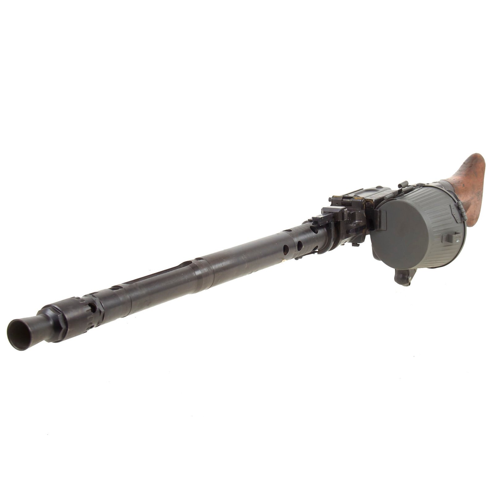 Buy Original German WWII Panzerlauf Tanker MG 34 Display Machine Gun by Waffenwerke Brünn with Belt Carrier - dated 1945 | Original Firearms Antique For Sale
