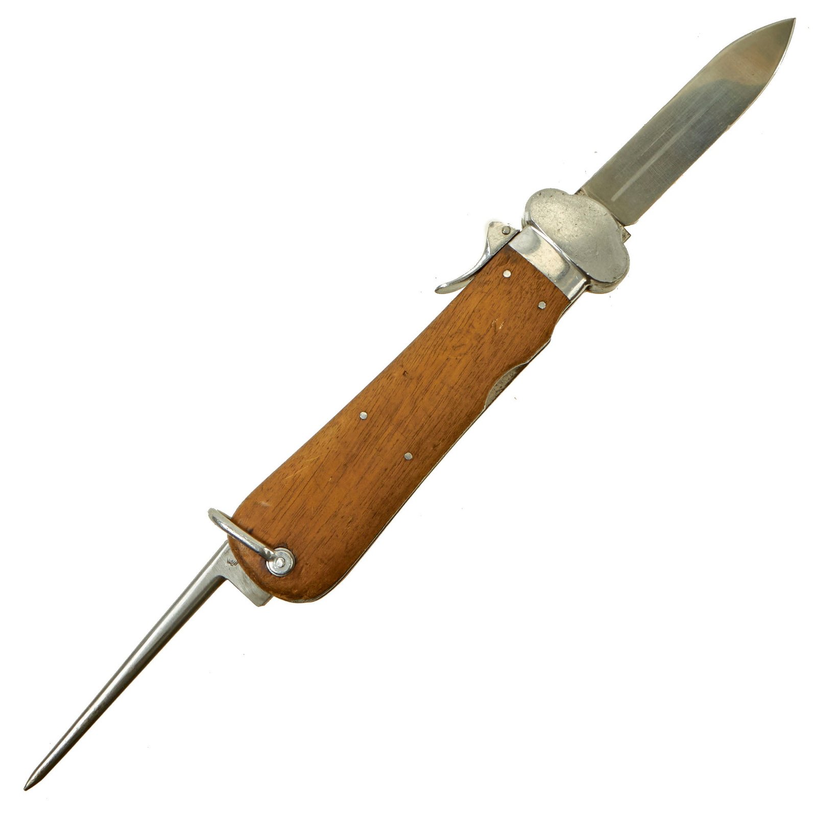 Buy Original German WWII Luftwaffe Gravity Knife by Solinger Metallwaren Fabrik with Waffen Proof - SMF | Original Firearms Antique For Sale