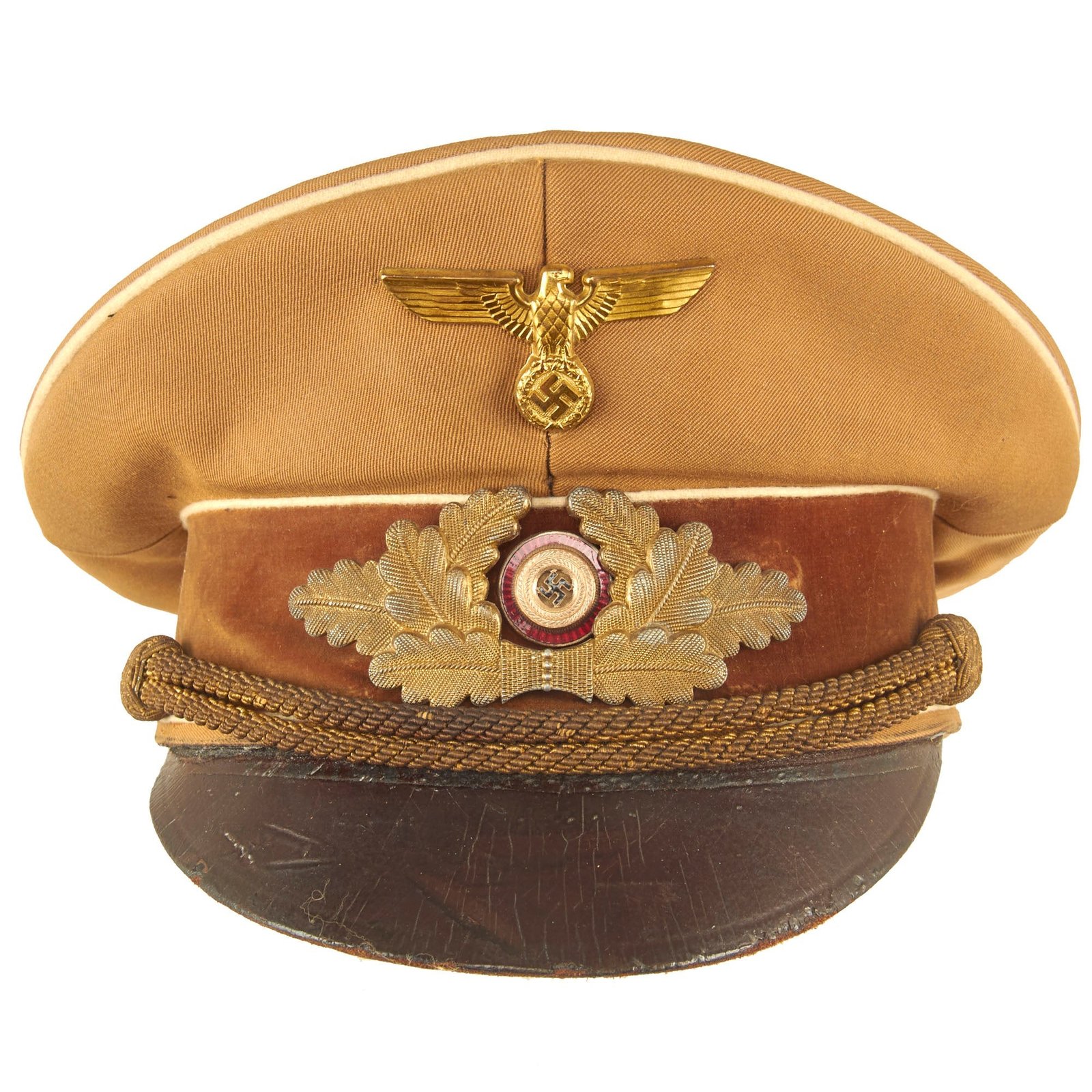 Buy Original German WWII NSDAP Kreisleitung District Political Leader's Visor Cap | Original Firearms Antique For Sale