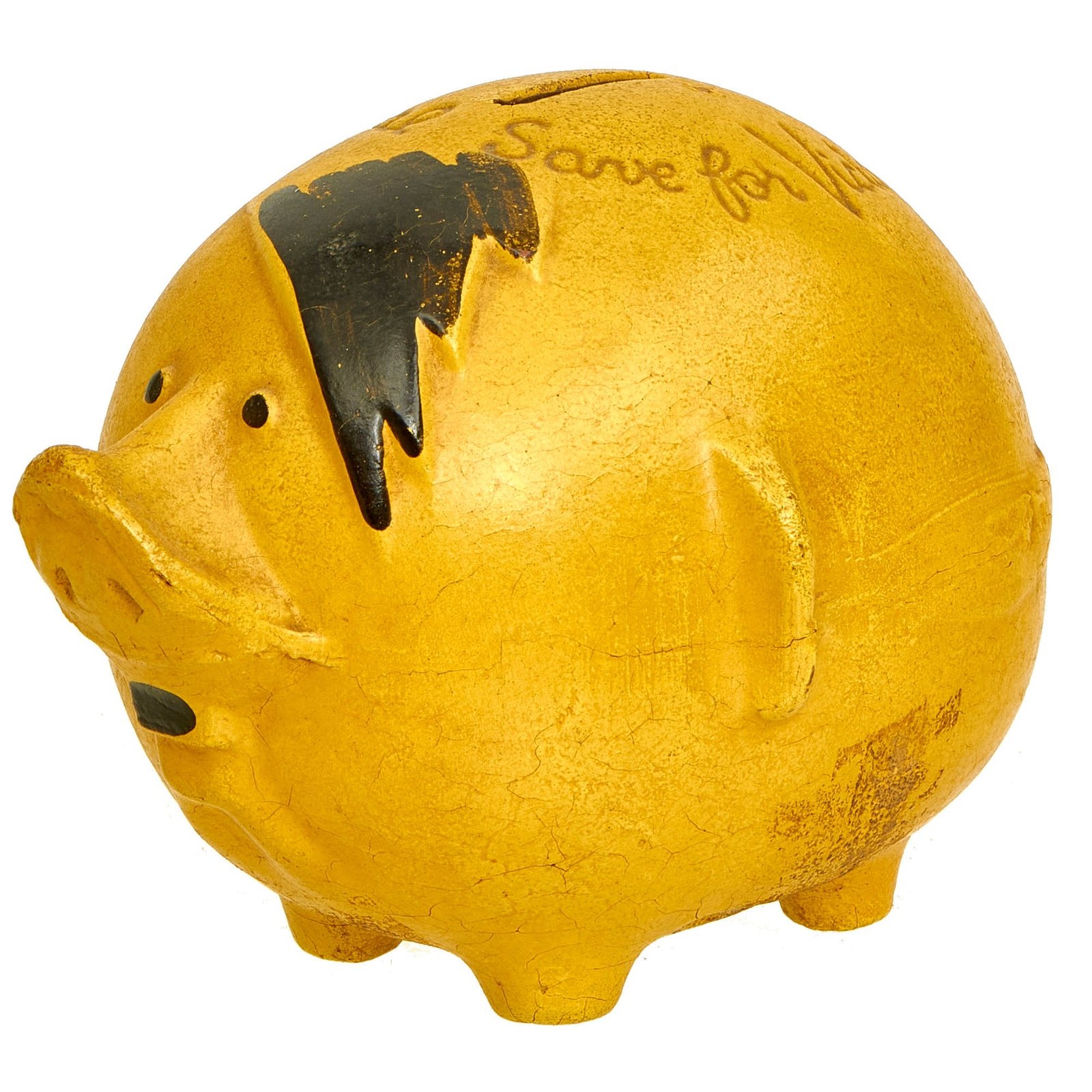 Buy Original U.S. WWII American Home Front Propaganda "Adolf the Pig" Piggy Bank | Original Firearms Antique For Sale
