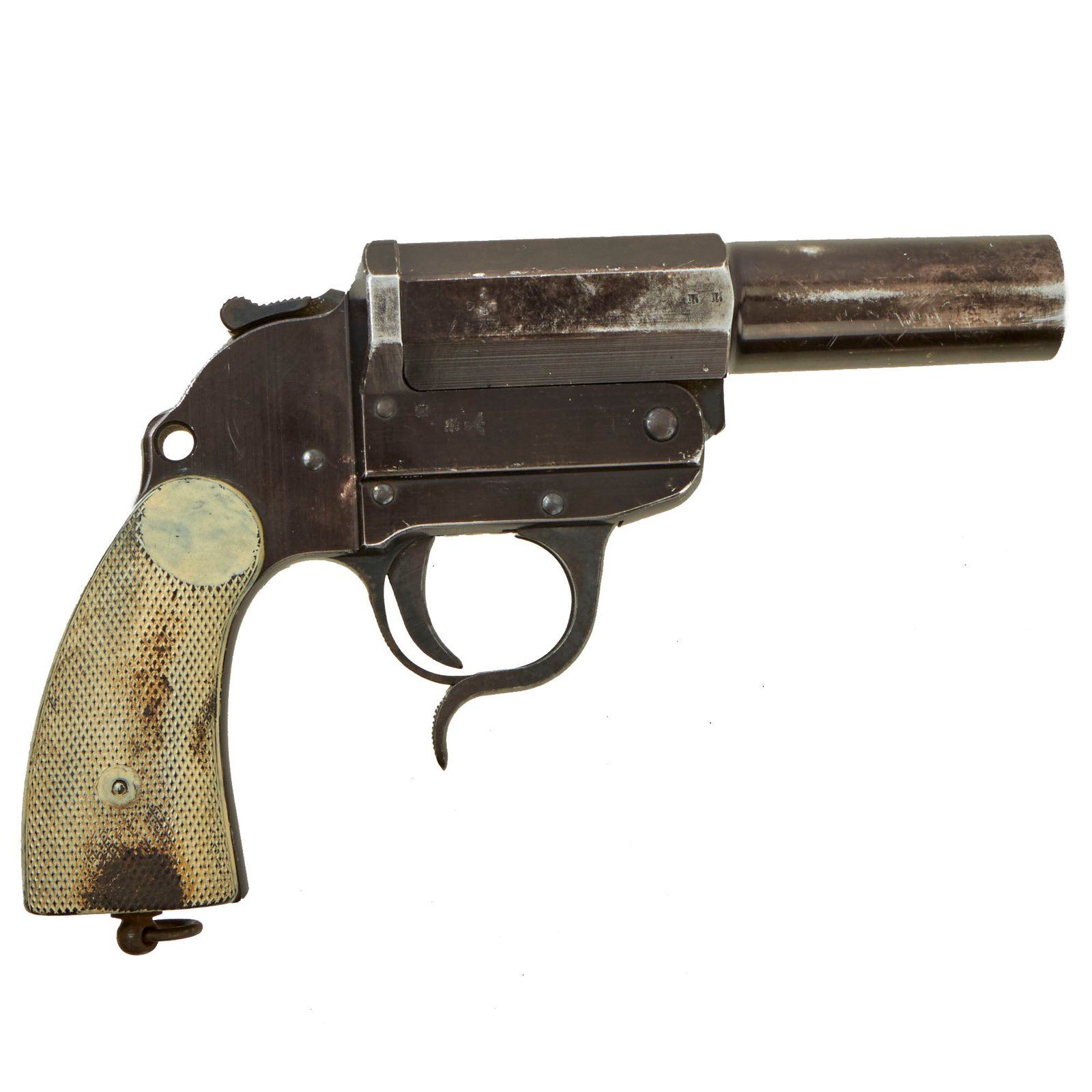 Buy Original German WWII Rare Kampfpistole Z Model LP 34 Signal Flare Pistol by Walther - Dated 1941 | Original Firearms Antique For Sale