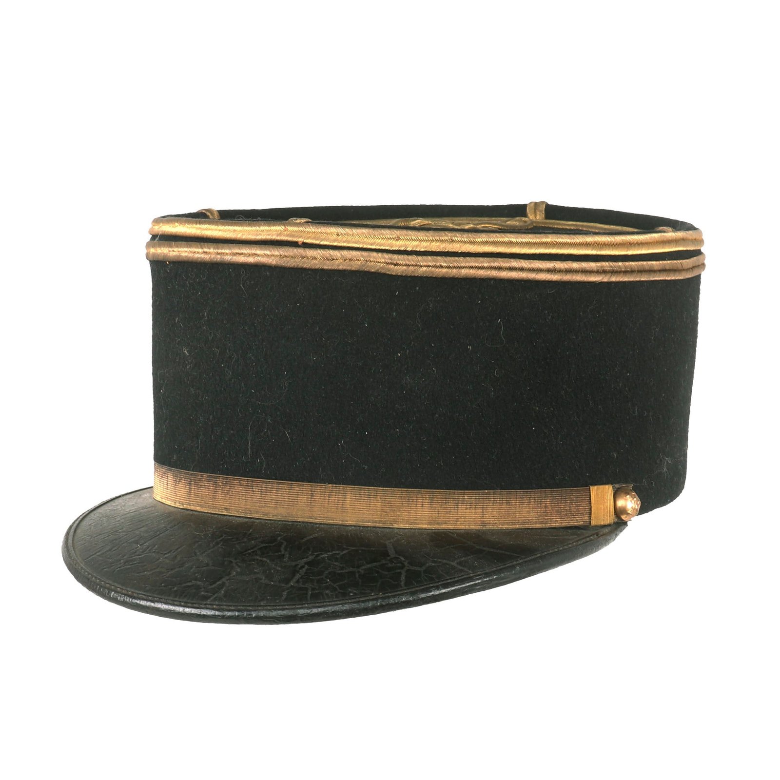 Buy Original French WWI Era Model 1886 Artillery Officers Kepi by Lureau Poitiers | Original Firearms Antique For Sale