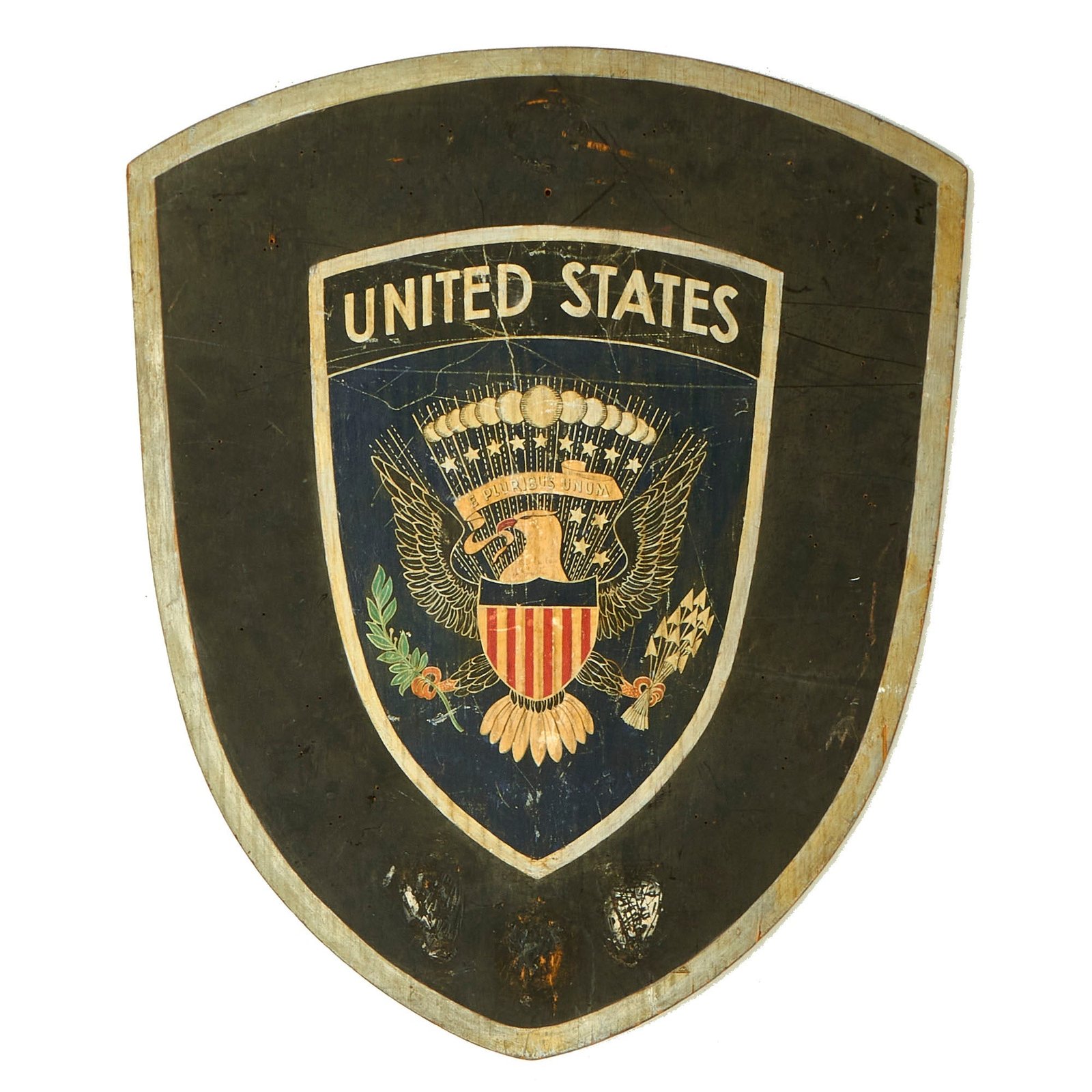 Buy Original U.S. WWI Great Seal of the United States Coat of Arms - Recovered from Embassy at Petrograd by Angus Ward | Original Firearms Antique For Sale